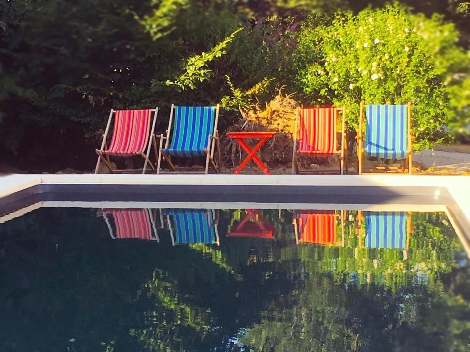 Garden view in Le Meix Gautheret