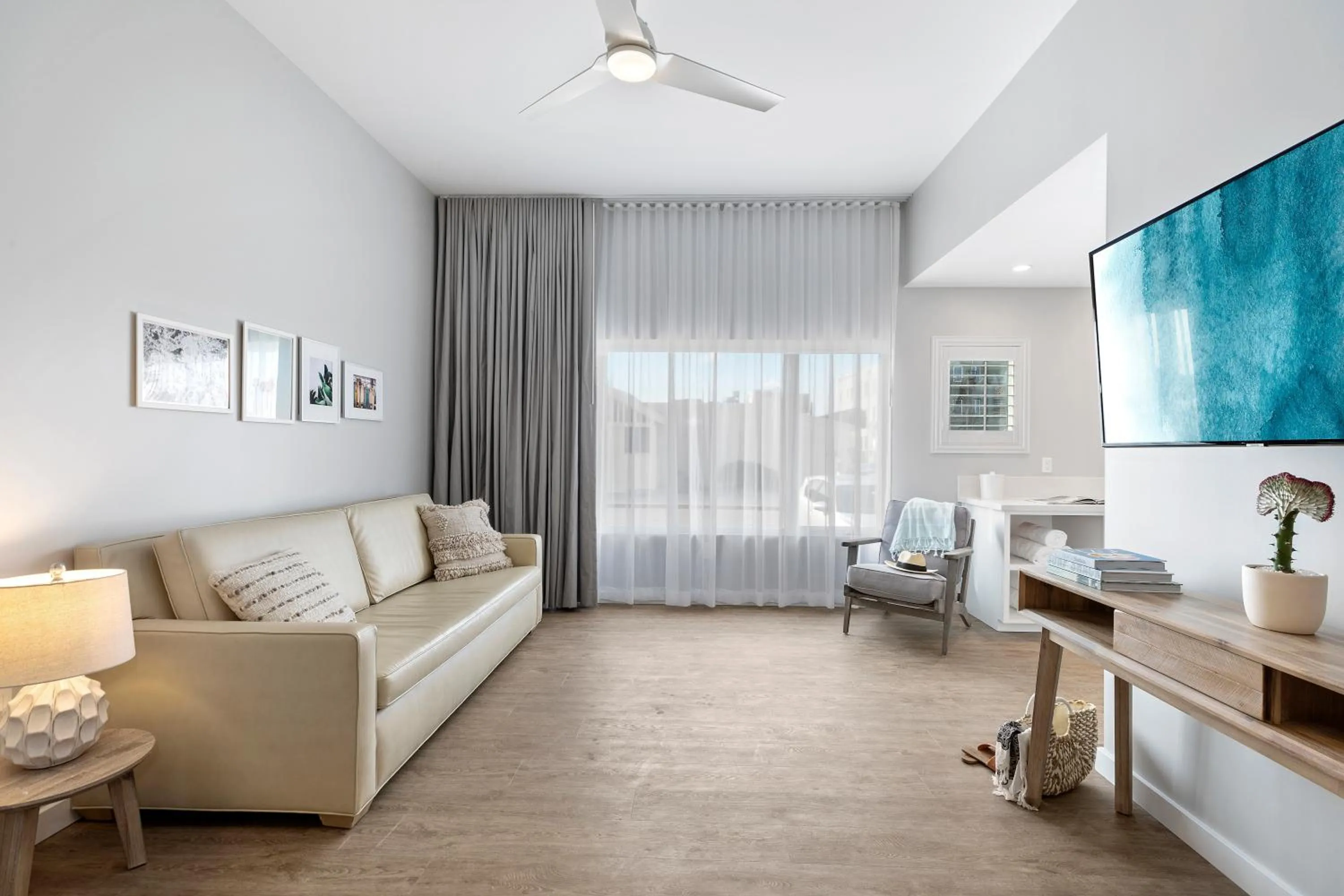 Living room in Sea Sprite Beach Club