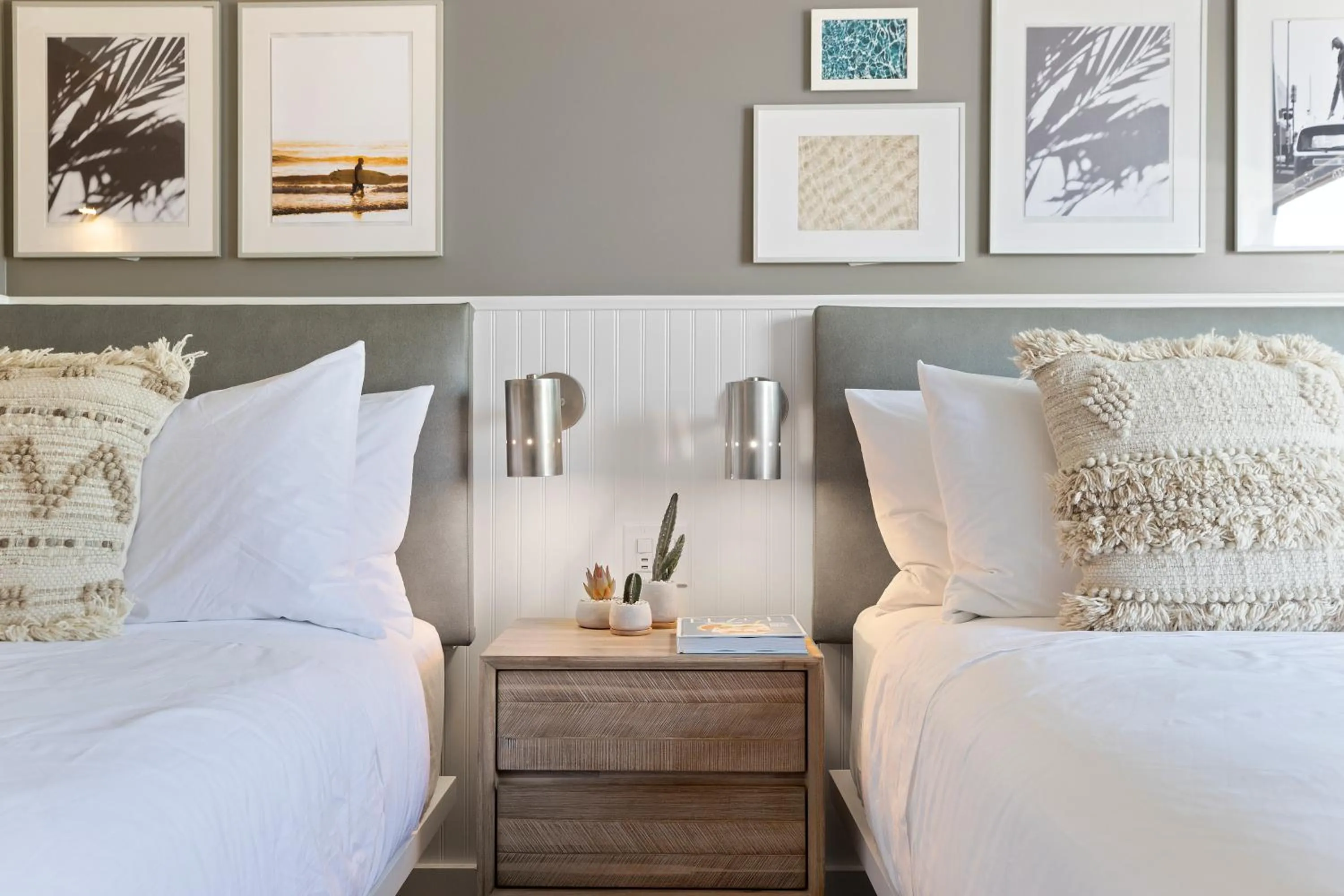 Decorative detail, Bed in Sea Sprite Beach Club