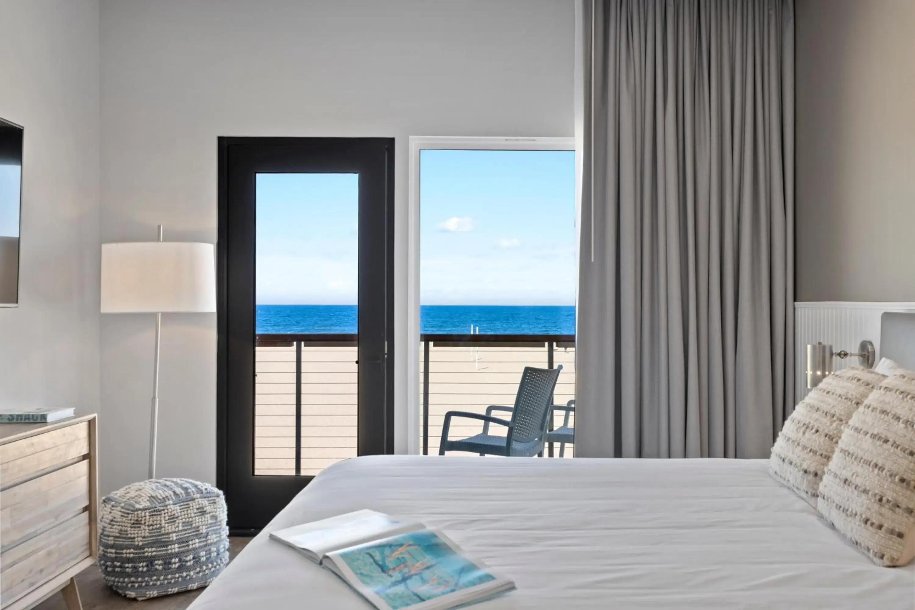 Balcony/Terrace, Bed in Sea Sprite Beach Club Balcony/Terrace, Bed in Sea Sprite Beach Club