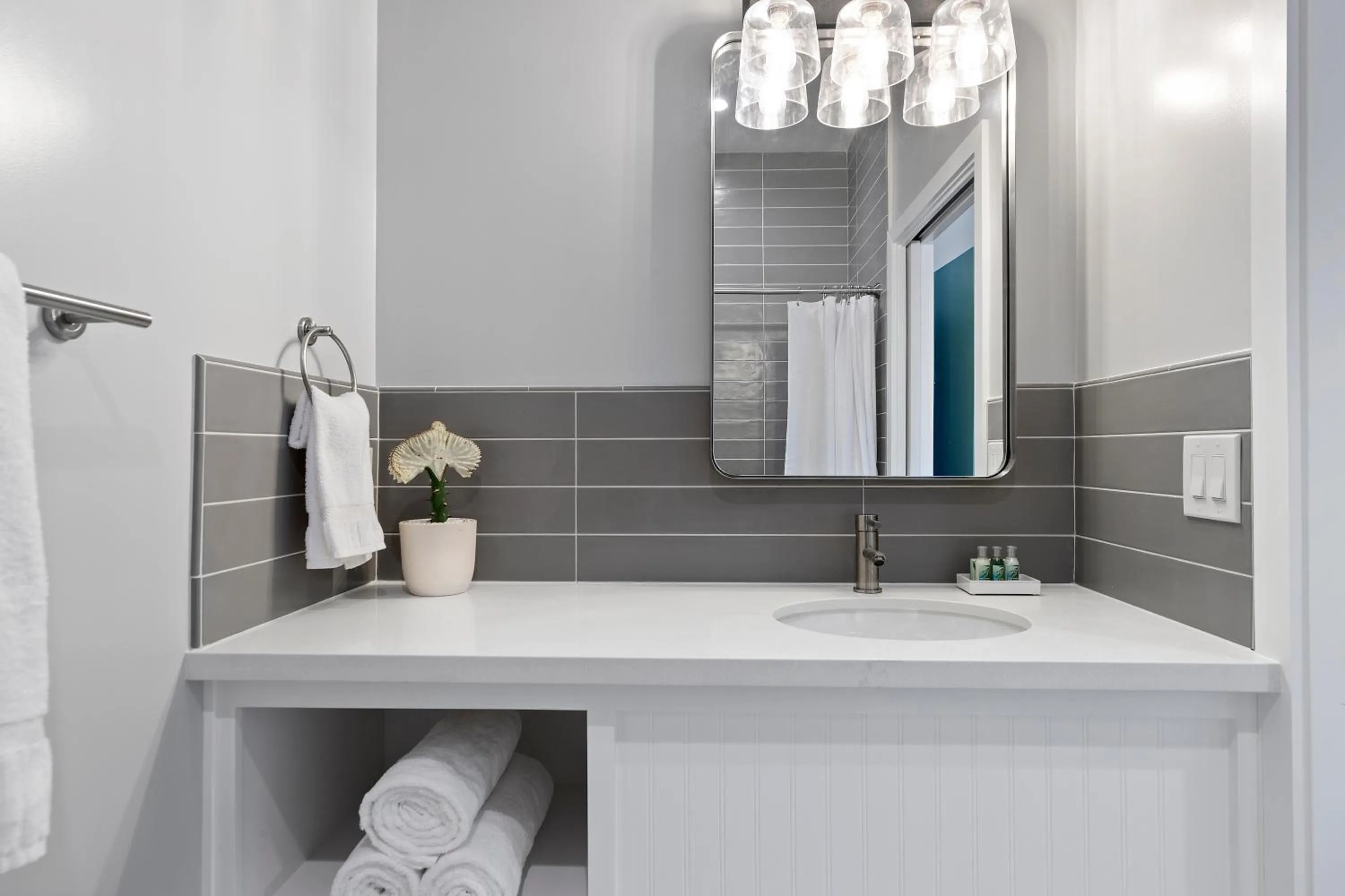 Bathroom in Sea Sprite Beach Club