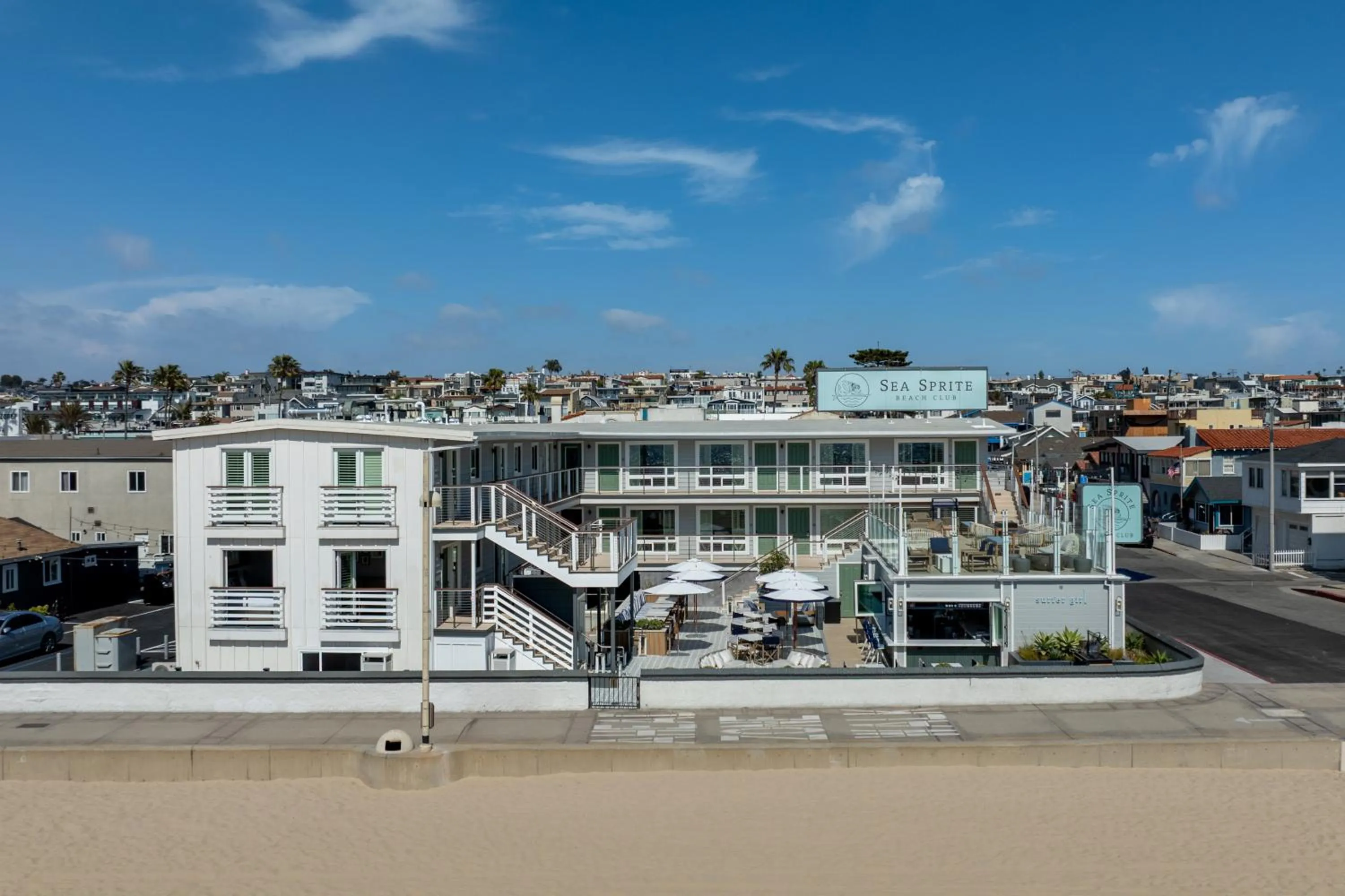 Property building in Sea Sprite Beach Club