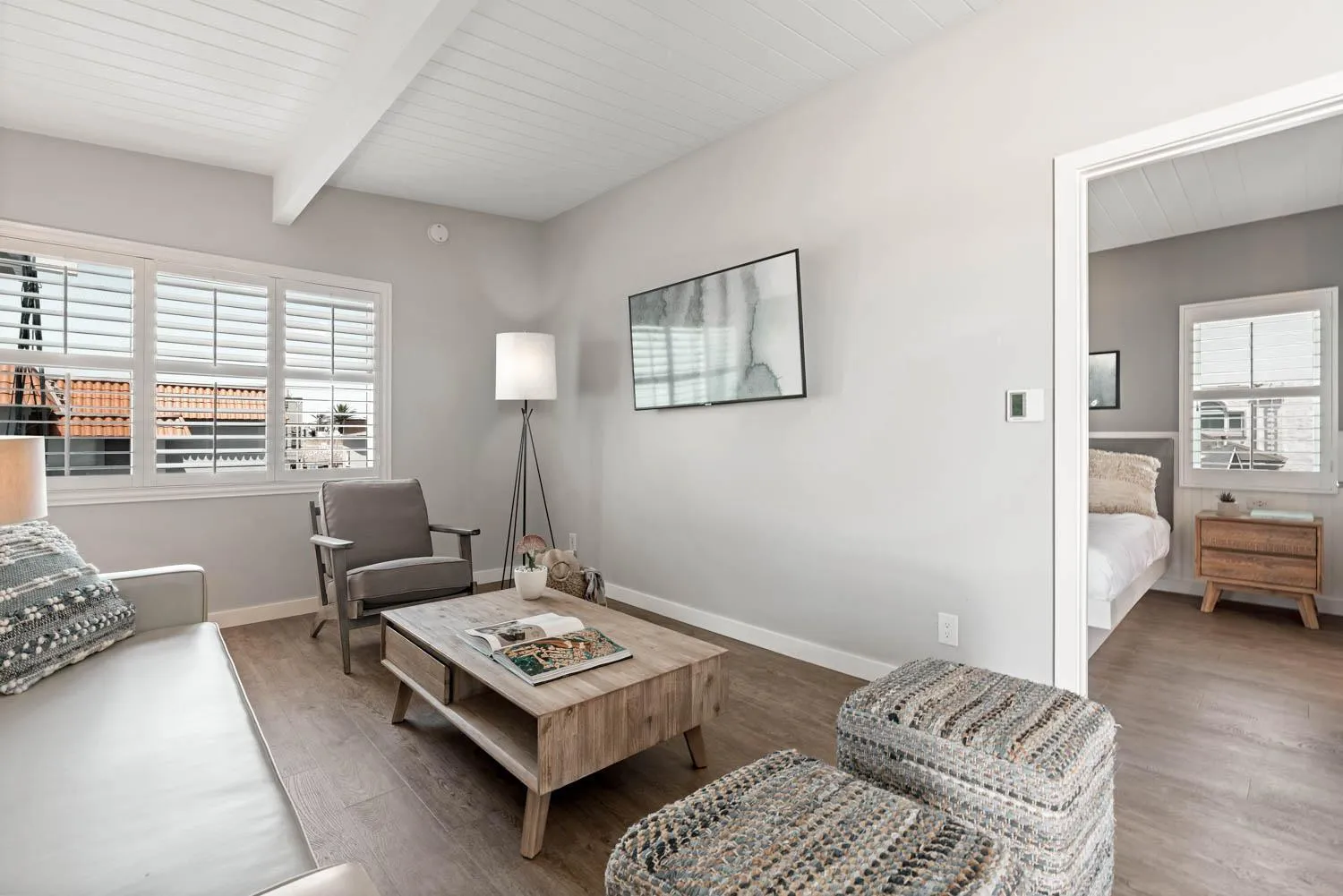 Living room in Sea Sprite Beach Club