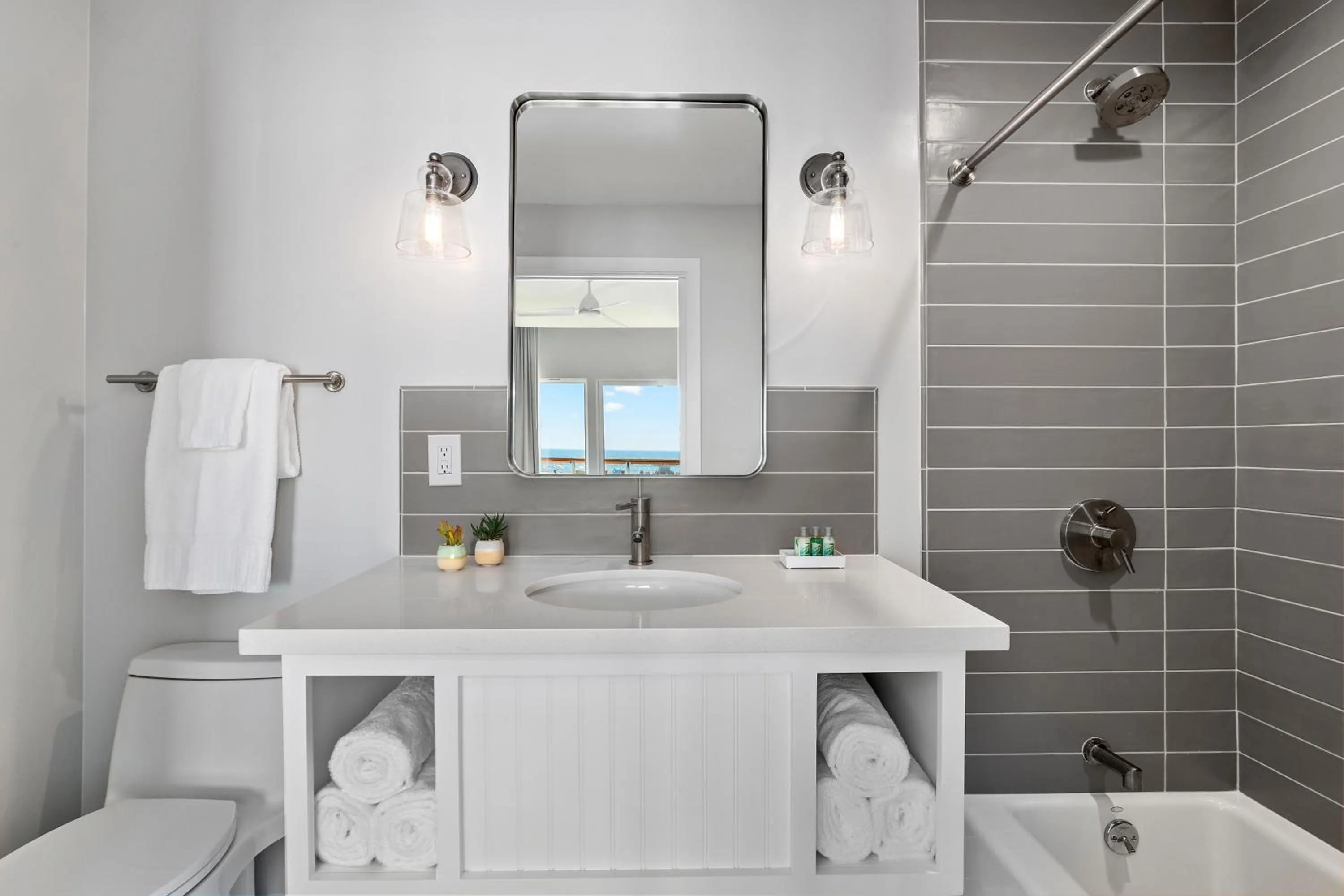 Bathroom in Sea Sprite Beach Club