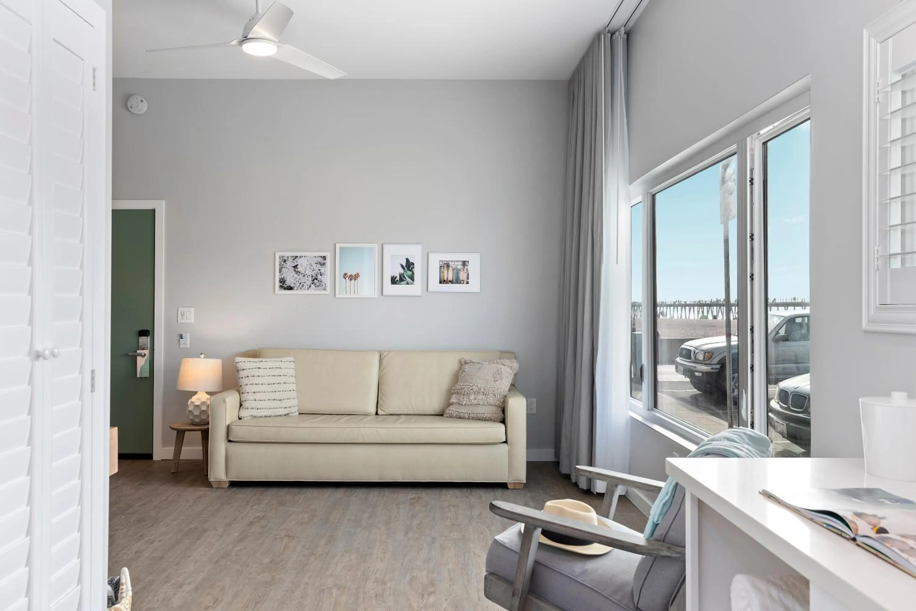 Living room in Sea Sprite Beach Club