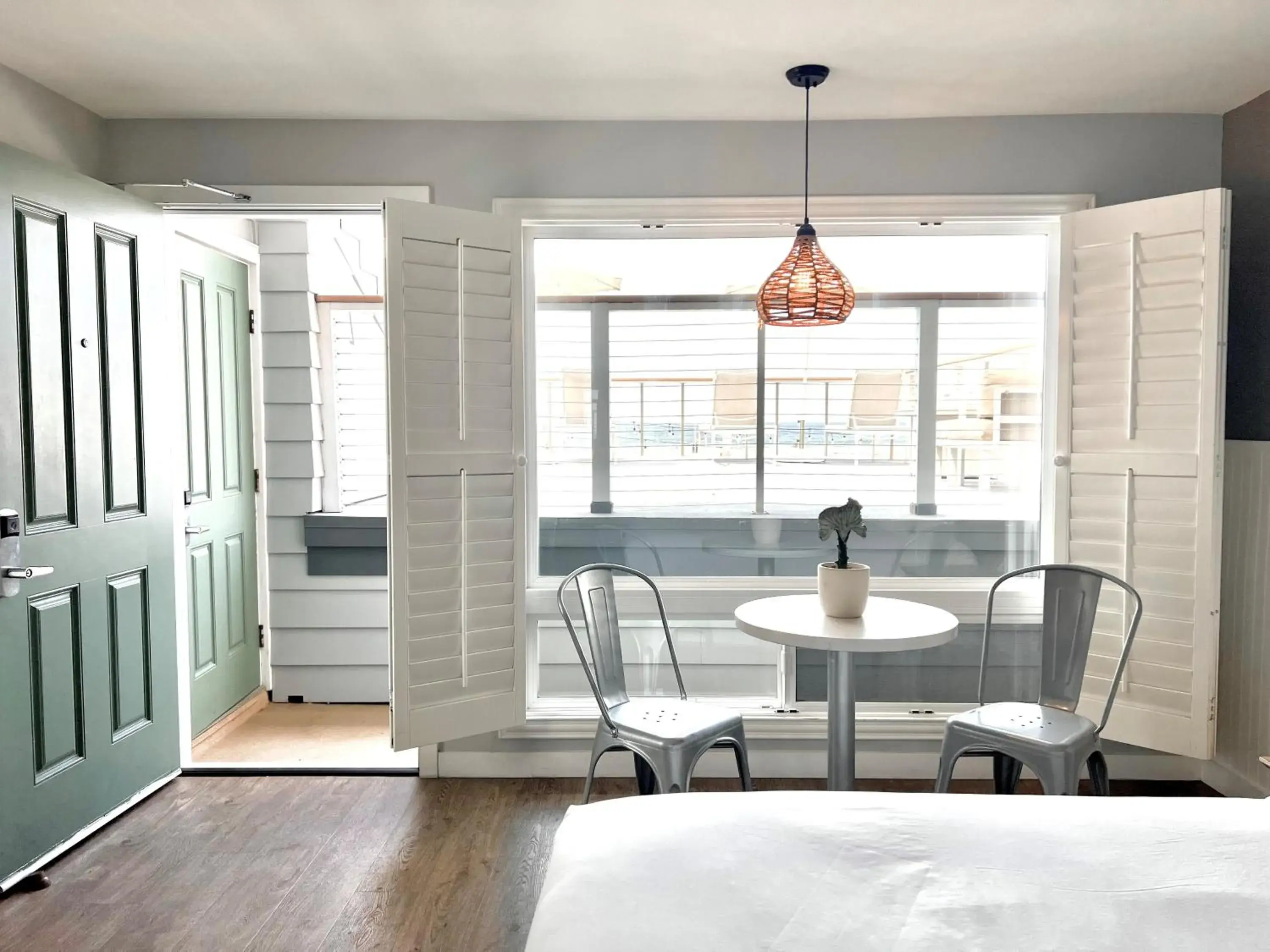 View (from property/room), Bed in Sea Sprite Beach Club View (from property/room), Bed in Sea Sprite Beach Club