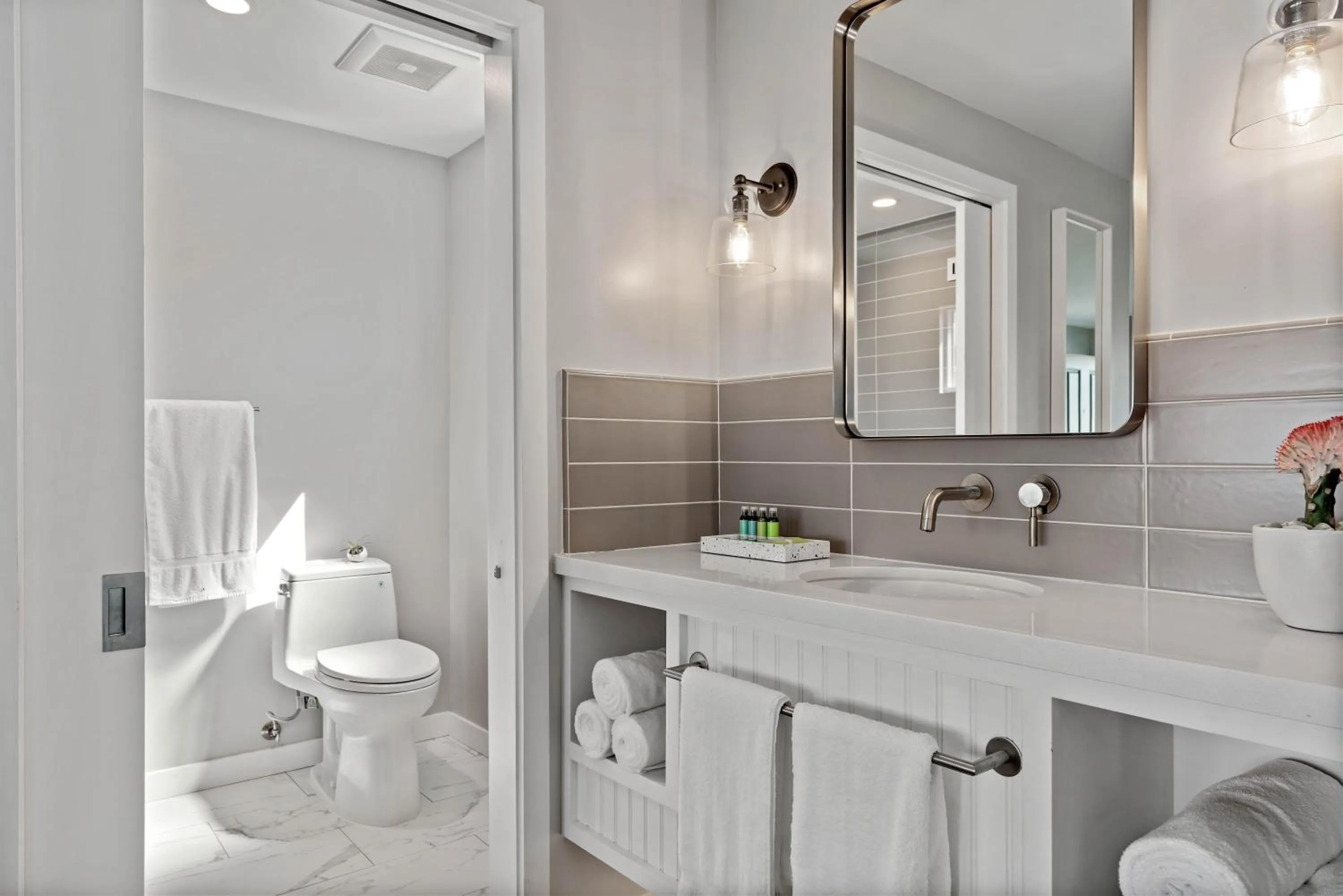 Bathroom in Sea Sprite Beach Club