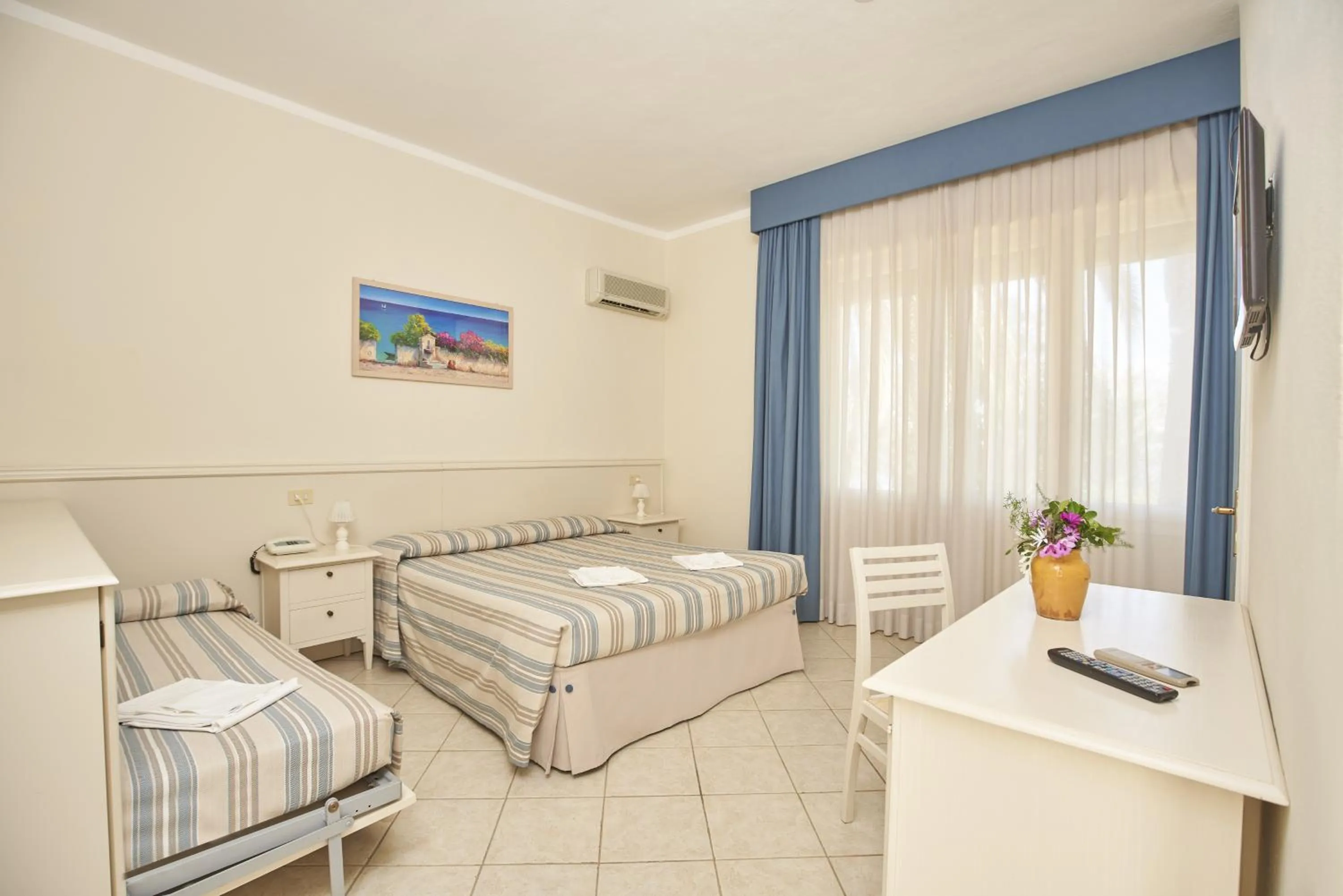 Bed in Hotel Villa Rodriguez