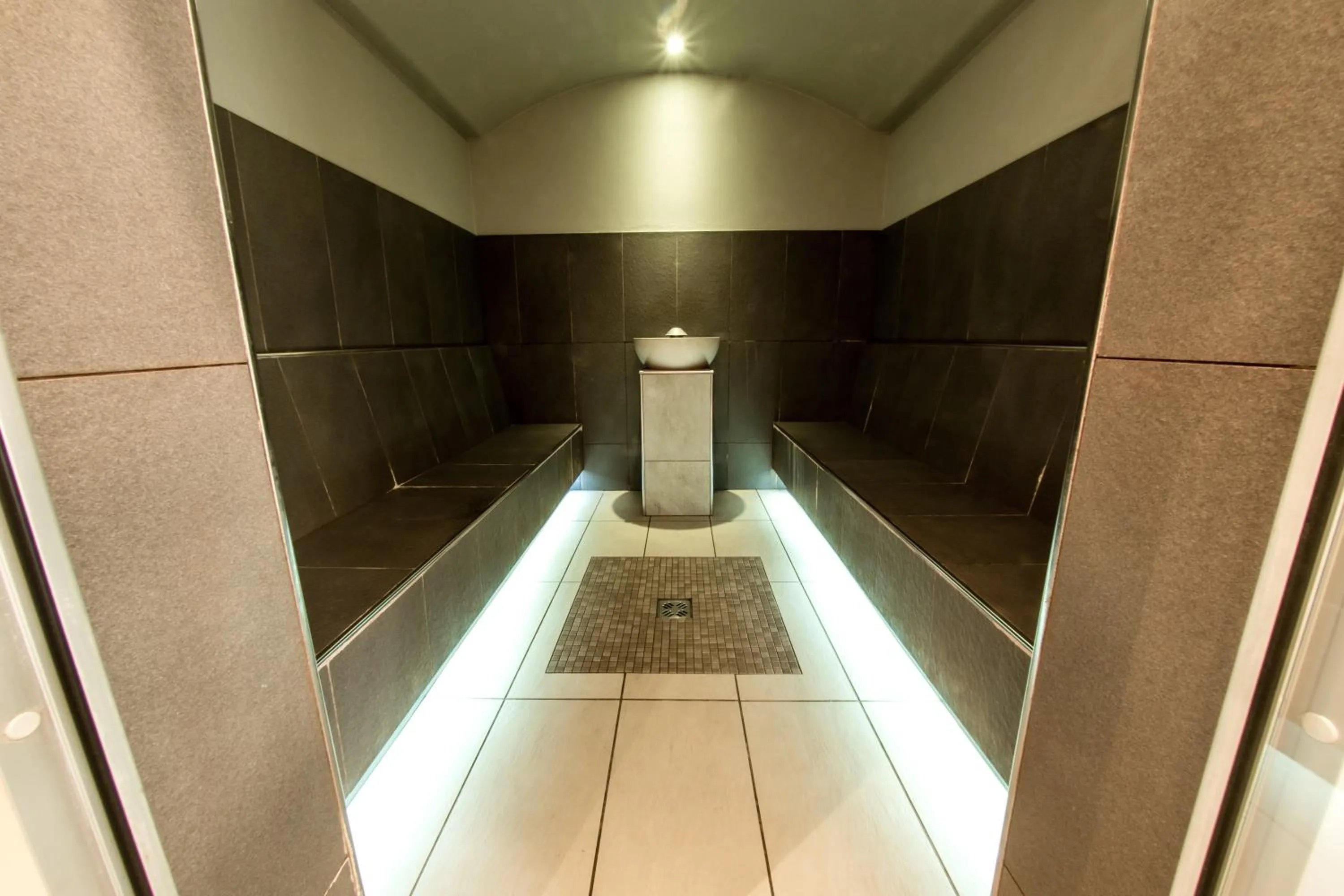 Steam room in Hotel Gruber