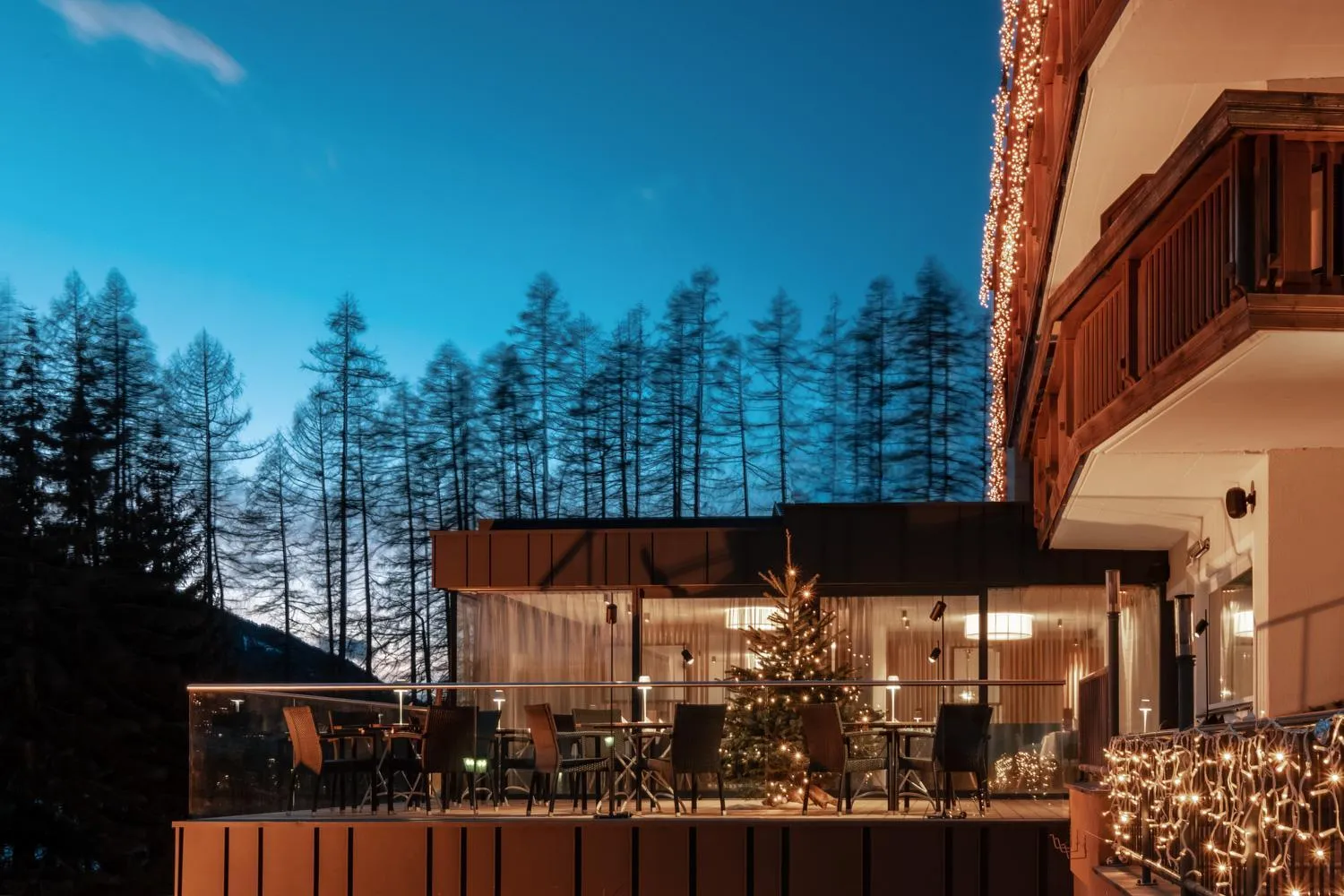 Property building in Hotel Gruber