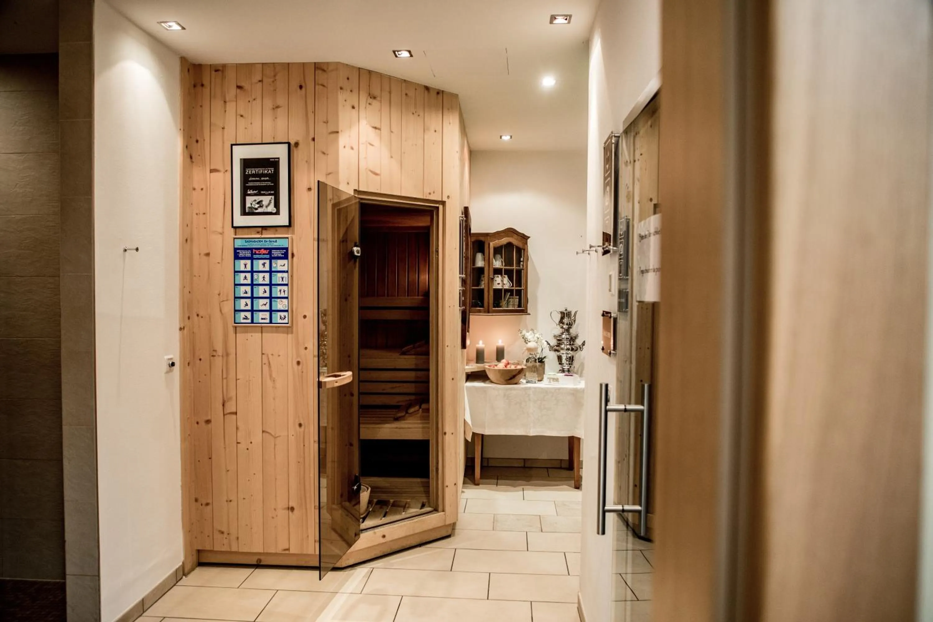 Spa and wellness centre/facilities in Hotel Gruber