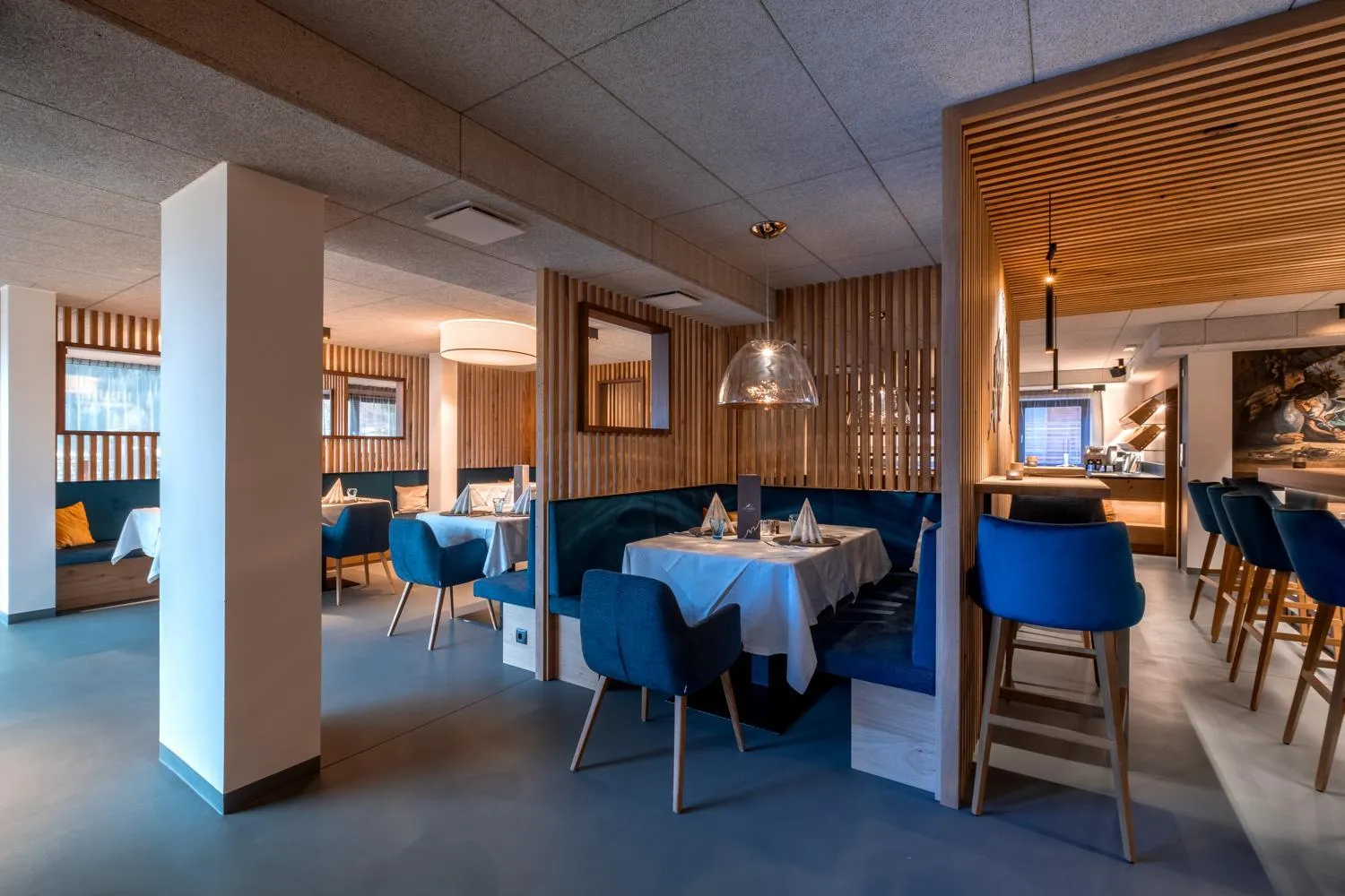 Restaurant/places to eat in Hotel Gruber