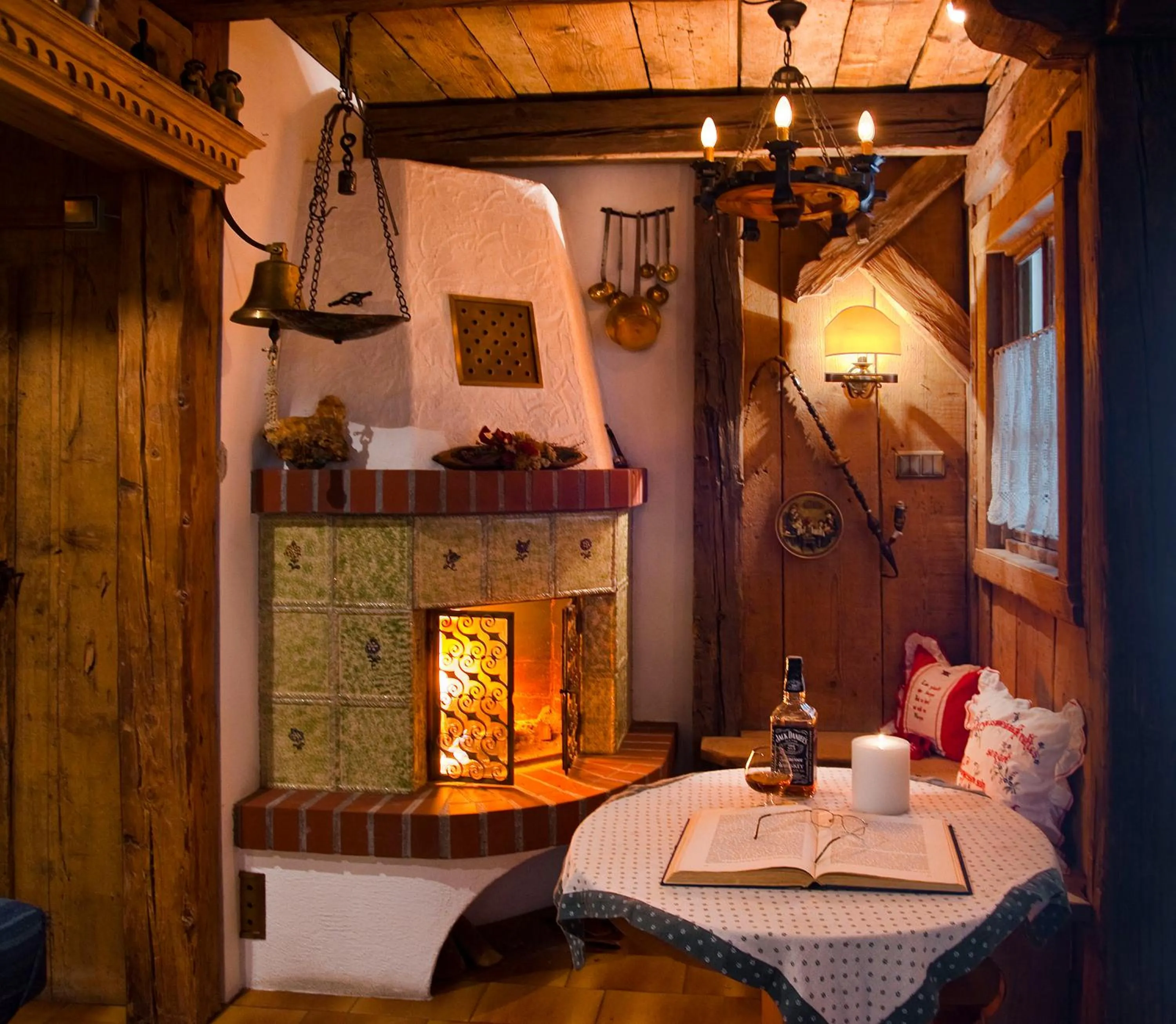 Lounge or bar, Bed in Hotel Gruber