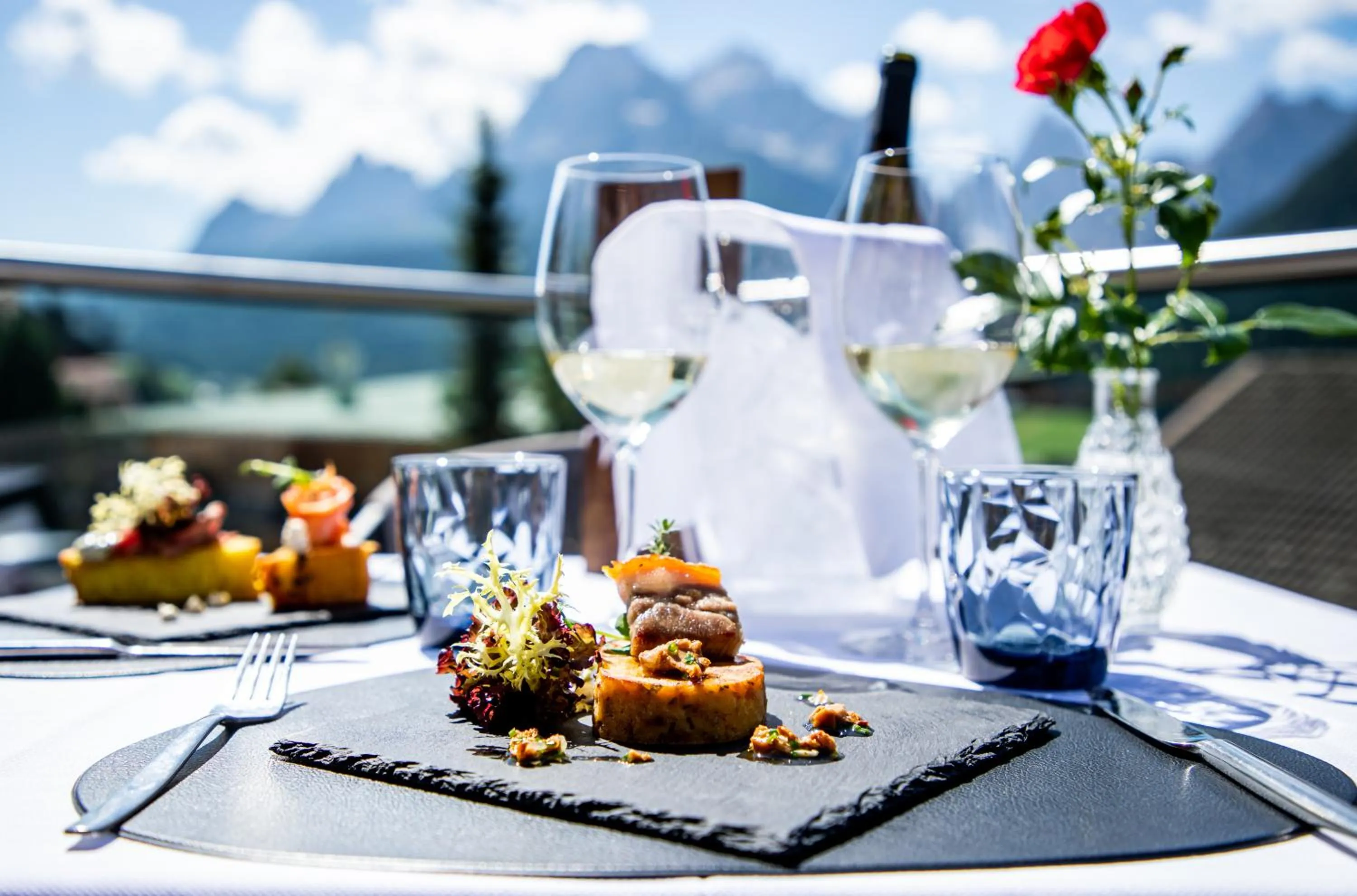 Restaurant/places to eat in Hotel Gruber