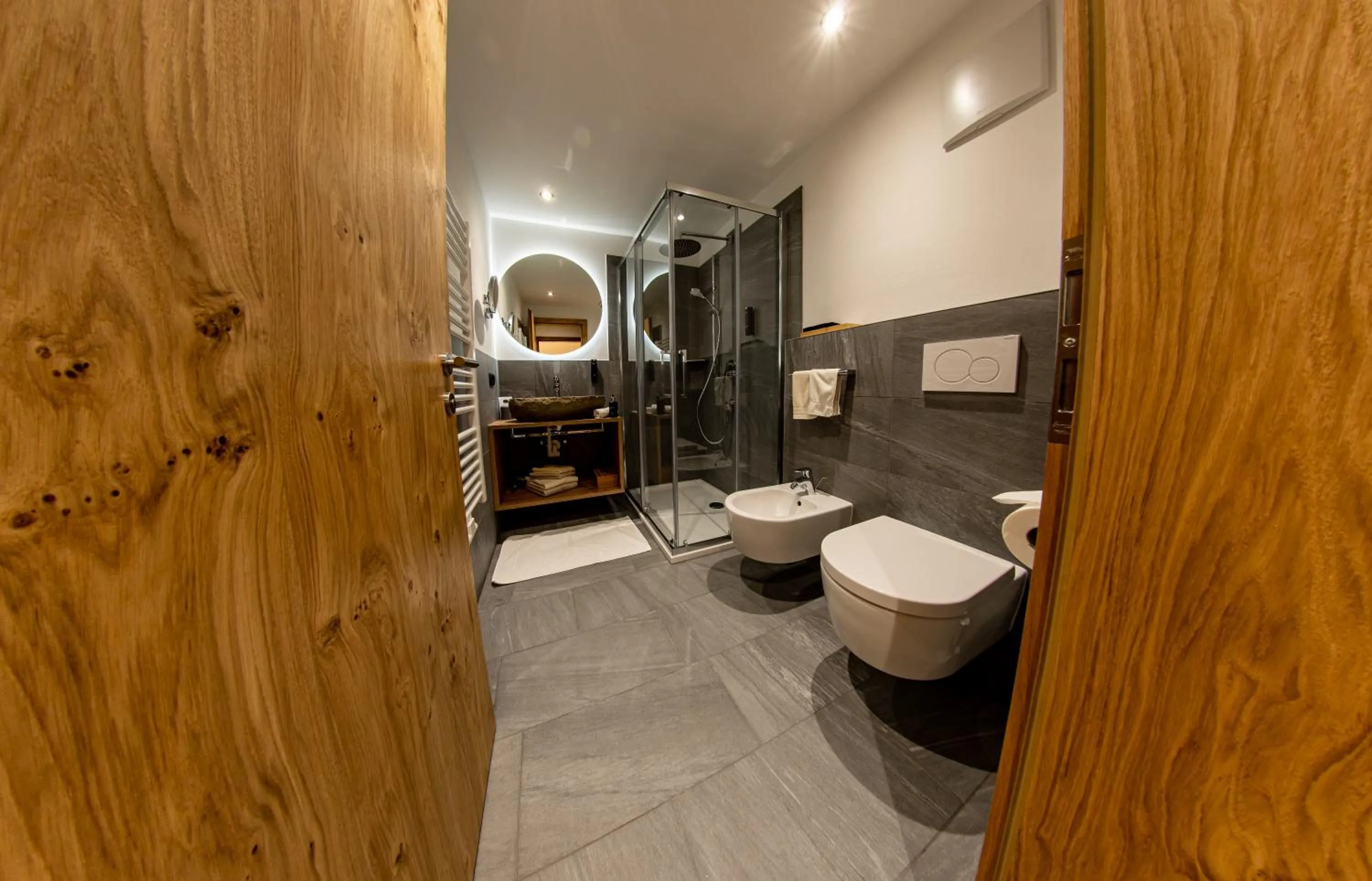 Bathroom in Hotel Gruber