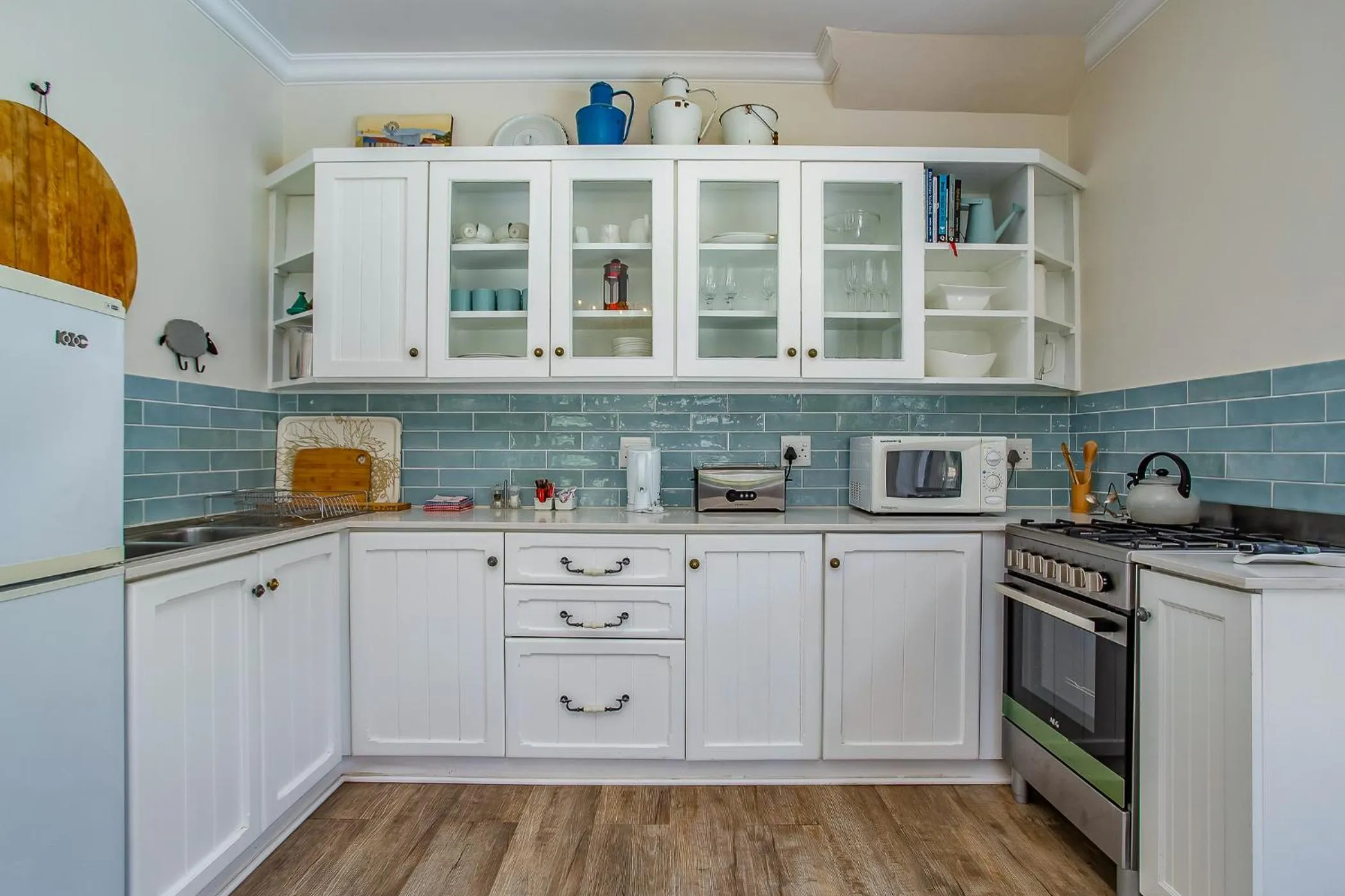 Kitchen or kitchenette in Franschhoek Rose Cottages