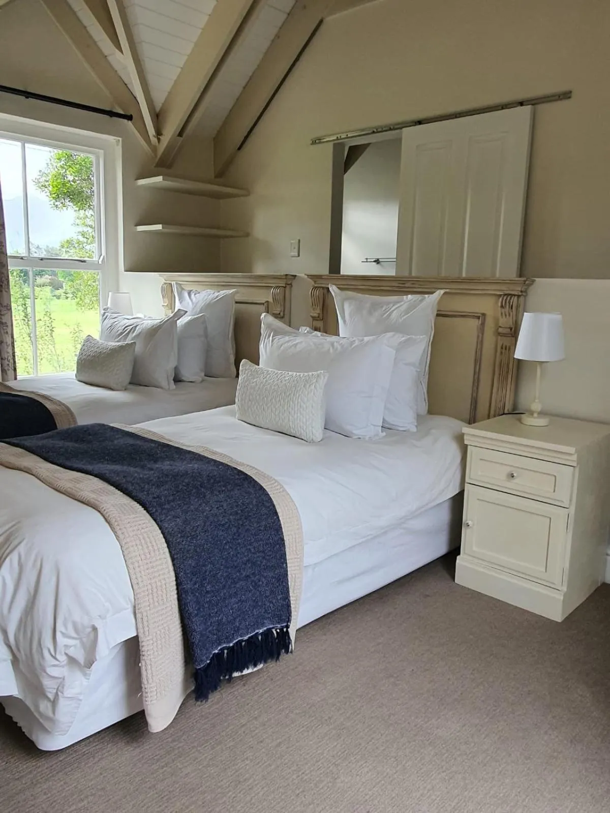 Bedroom, Bed in Franschhoek Rose Cottages