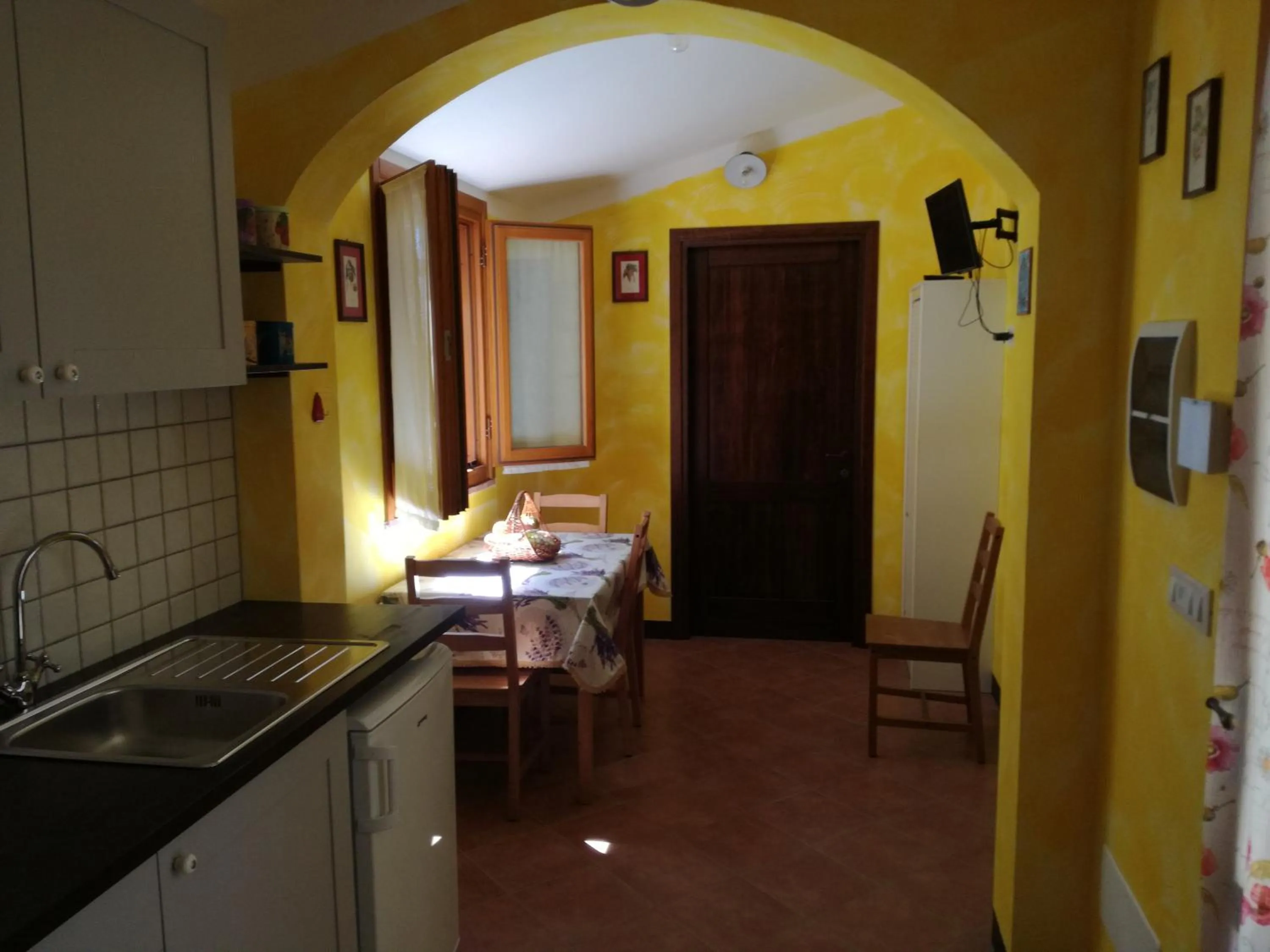 Kitchen or kitchenette in Casetta Francini