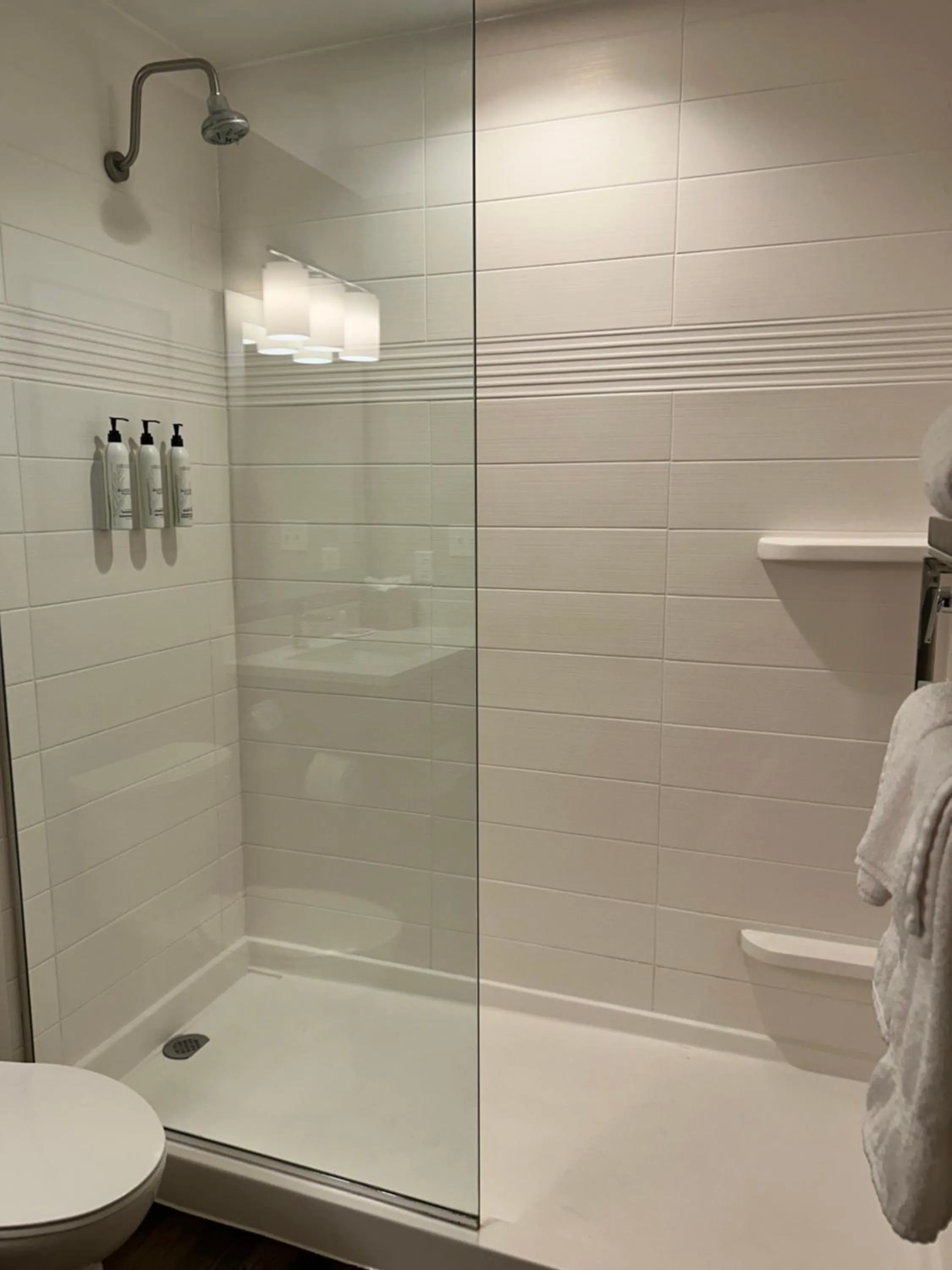 Shower in TownePlace Suites Fort Worth Northwest Lake Worth