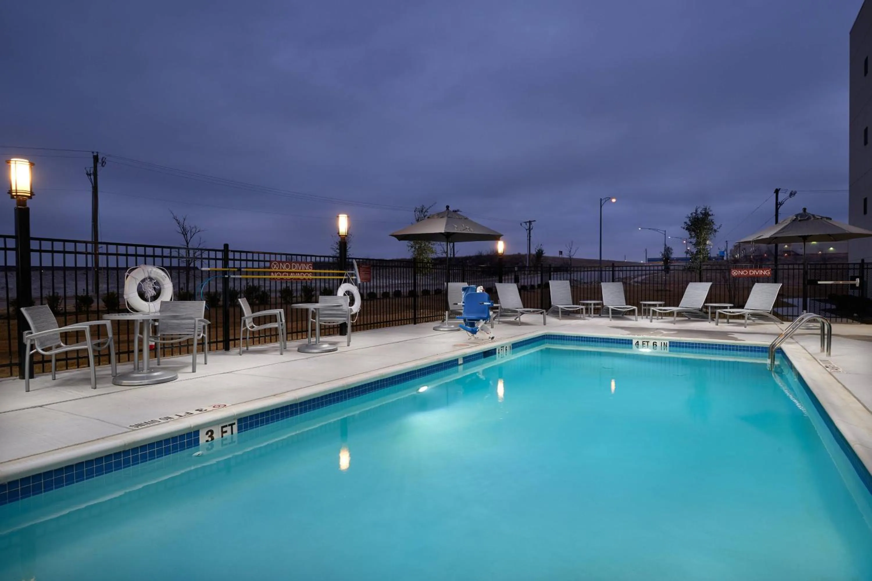 Swimming pool in TownePlace Suites Fort Worth Northwest Lake Worth