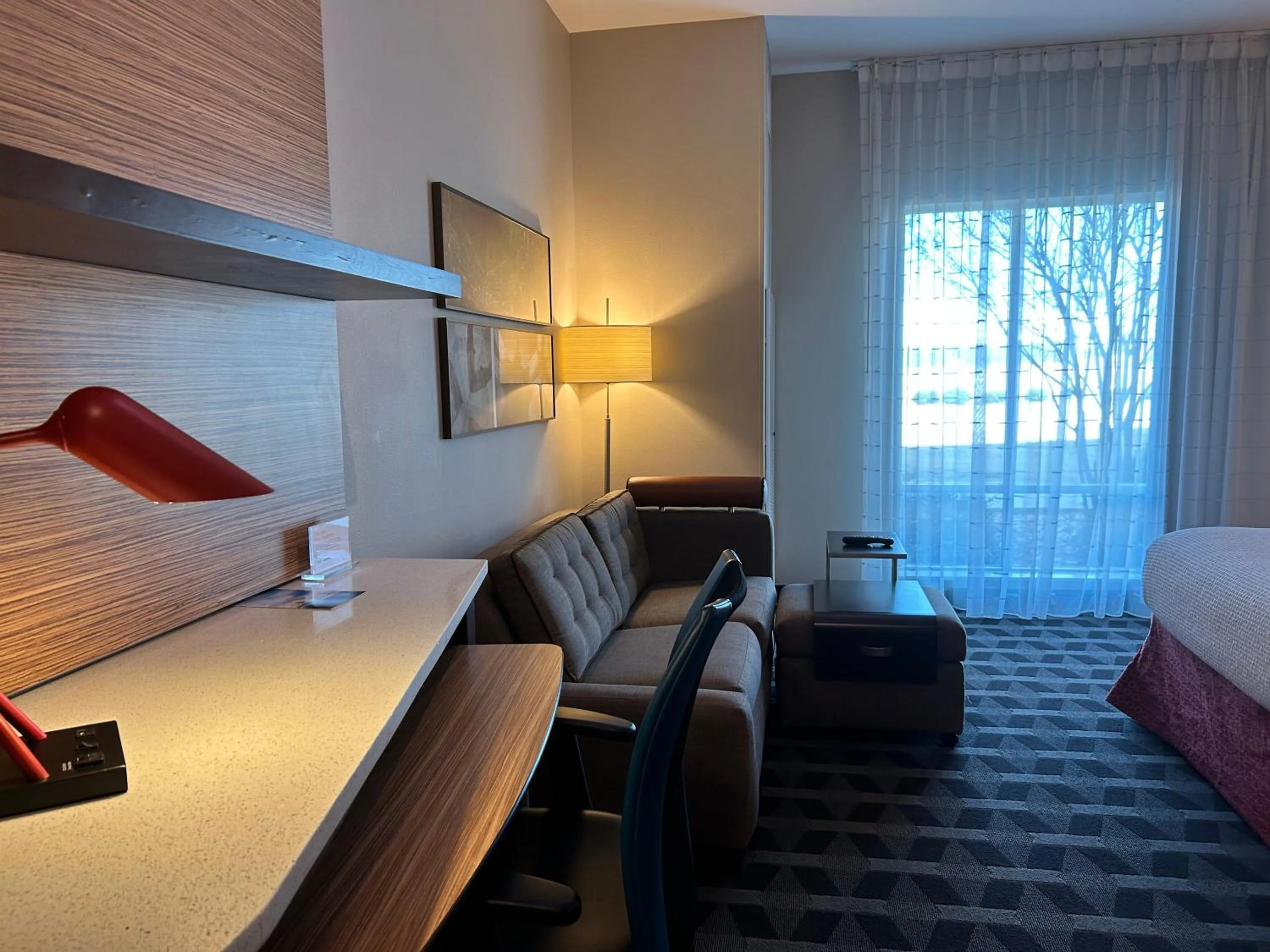 Bedroom, Bed in TownePlace Suites Fort Worth Northwest Lake Worth