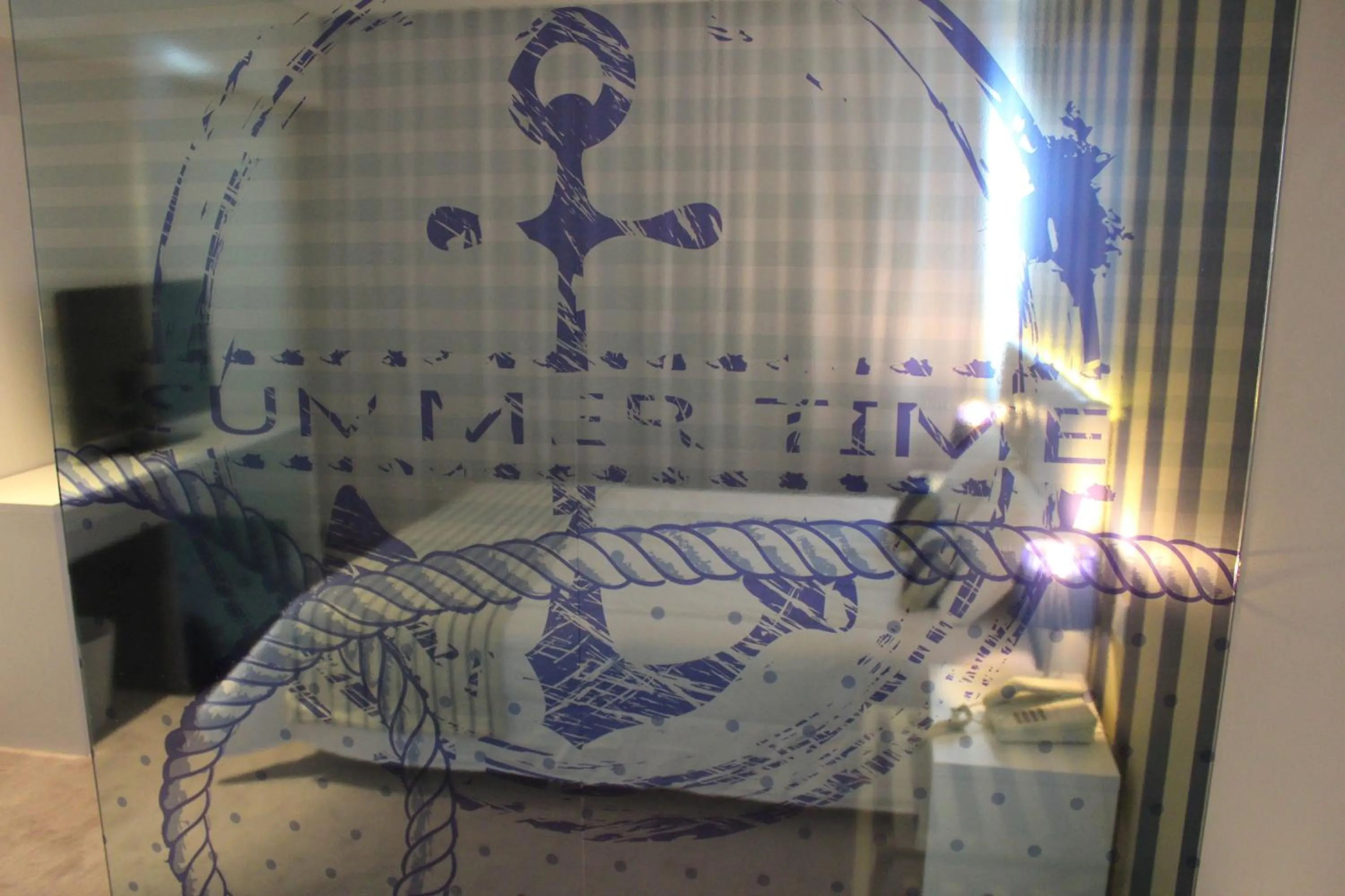 Decorative detail, Bed in Costa de Prata Hotel