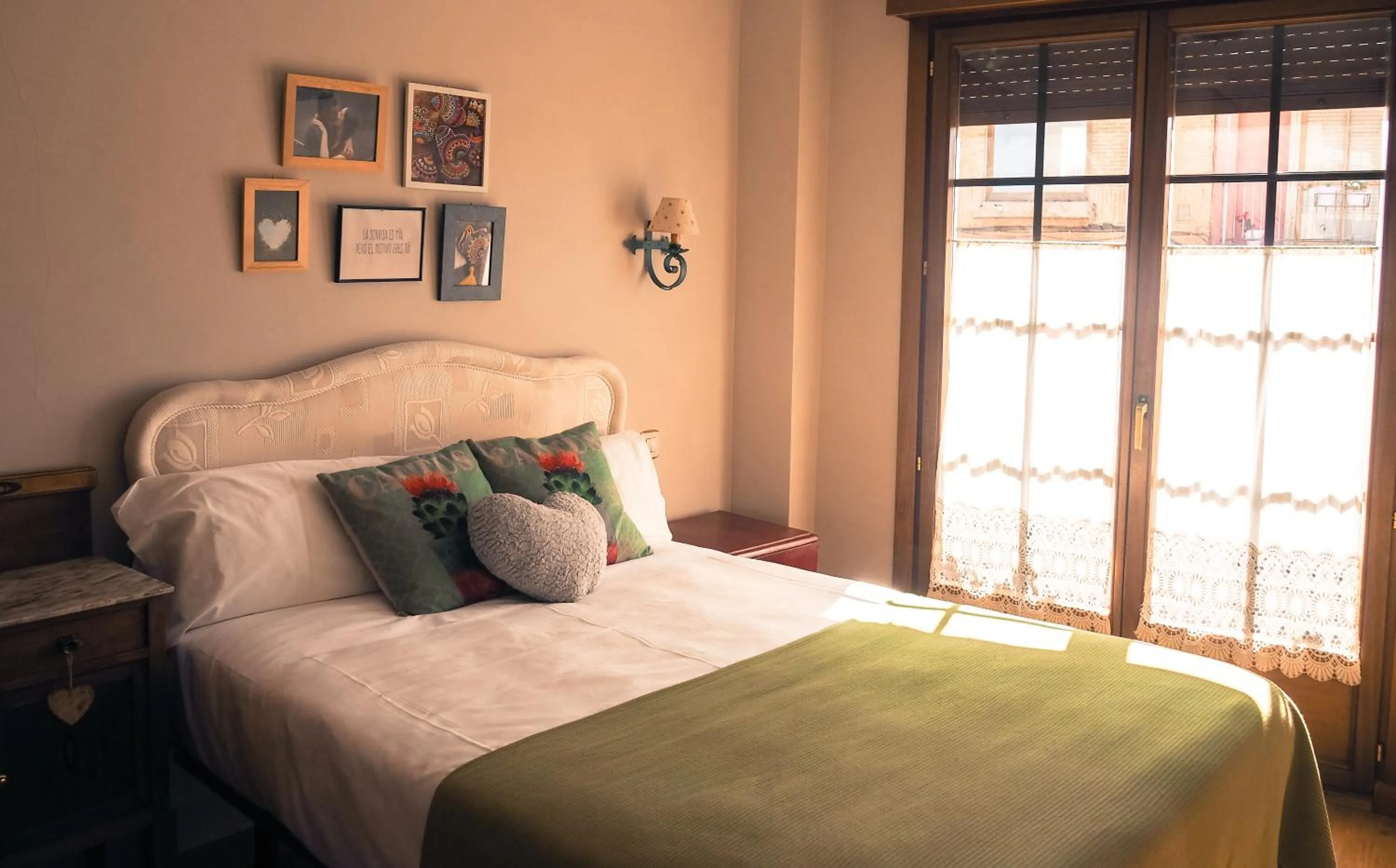 Bed in Hotel Rural la Concordia