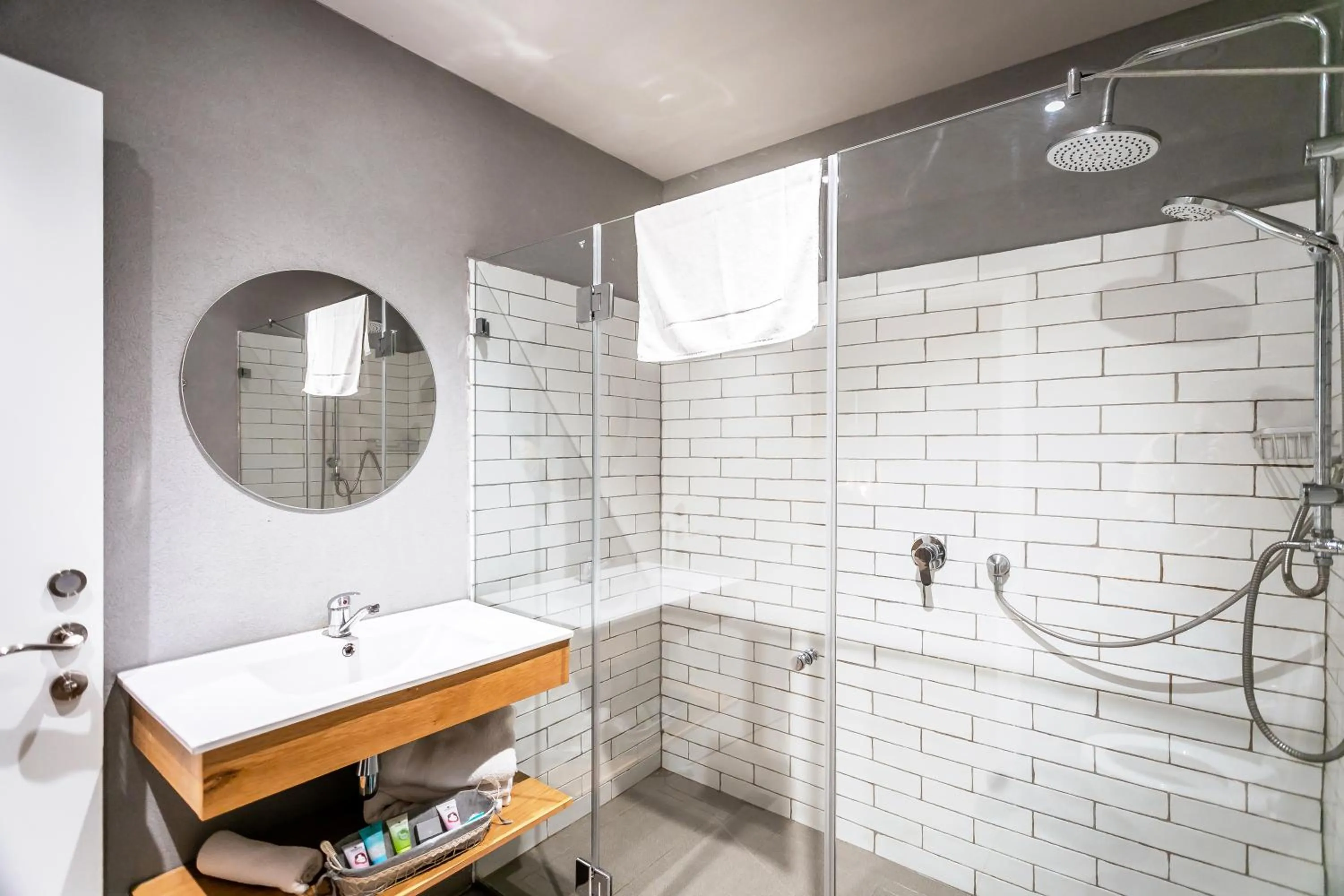 Shower in My Jerusalem View