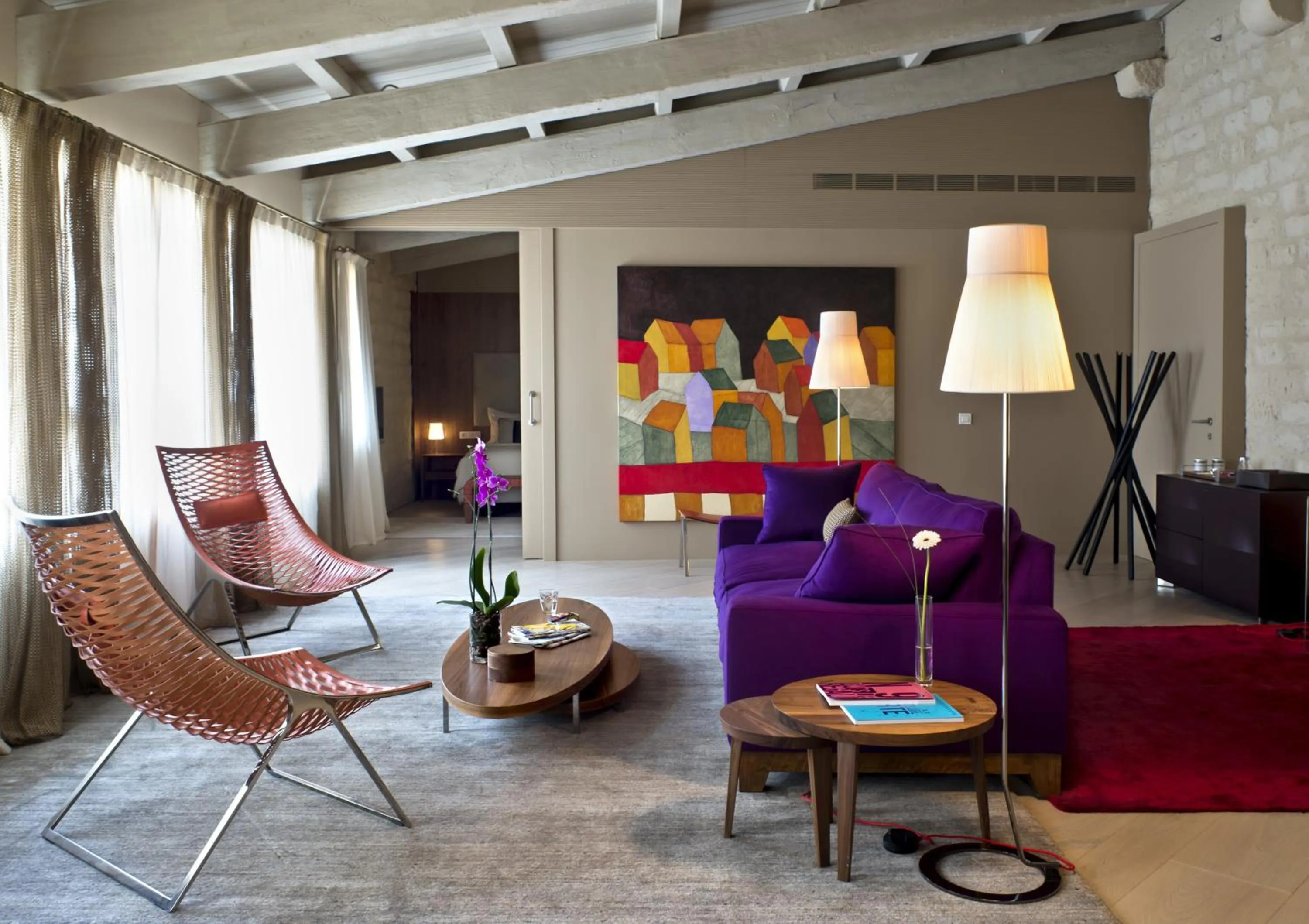 Living room in Mercer Hotel Barcelona