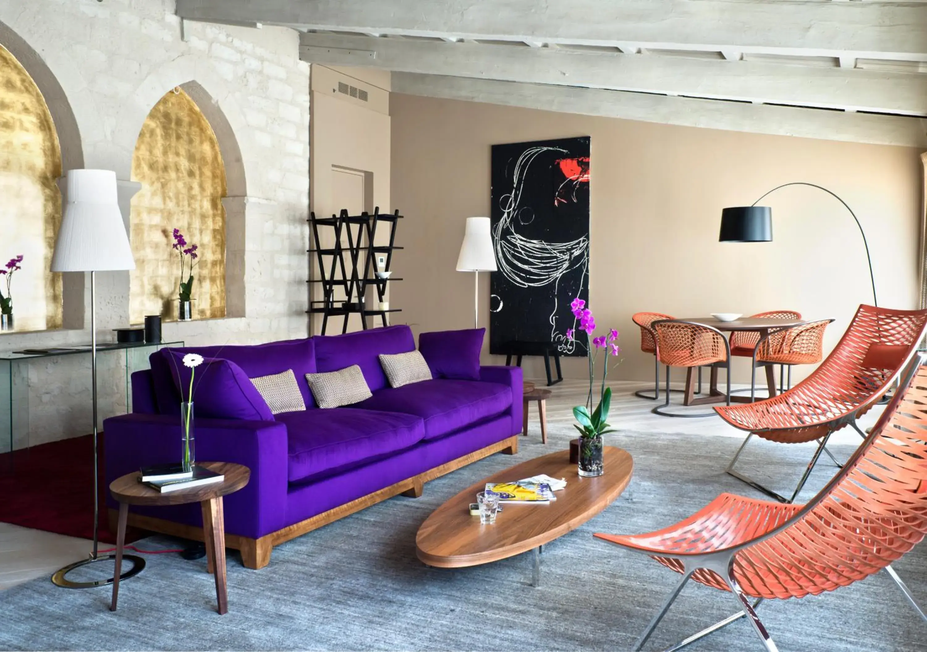 Living room in Mercer Hotel Barcelona Living room in Mercer Hotel Barcelona