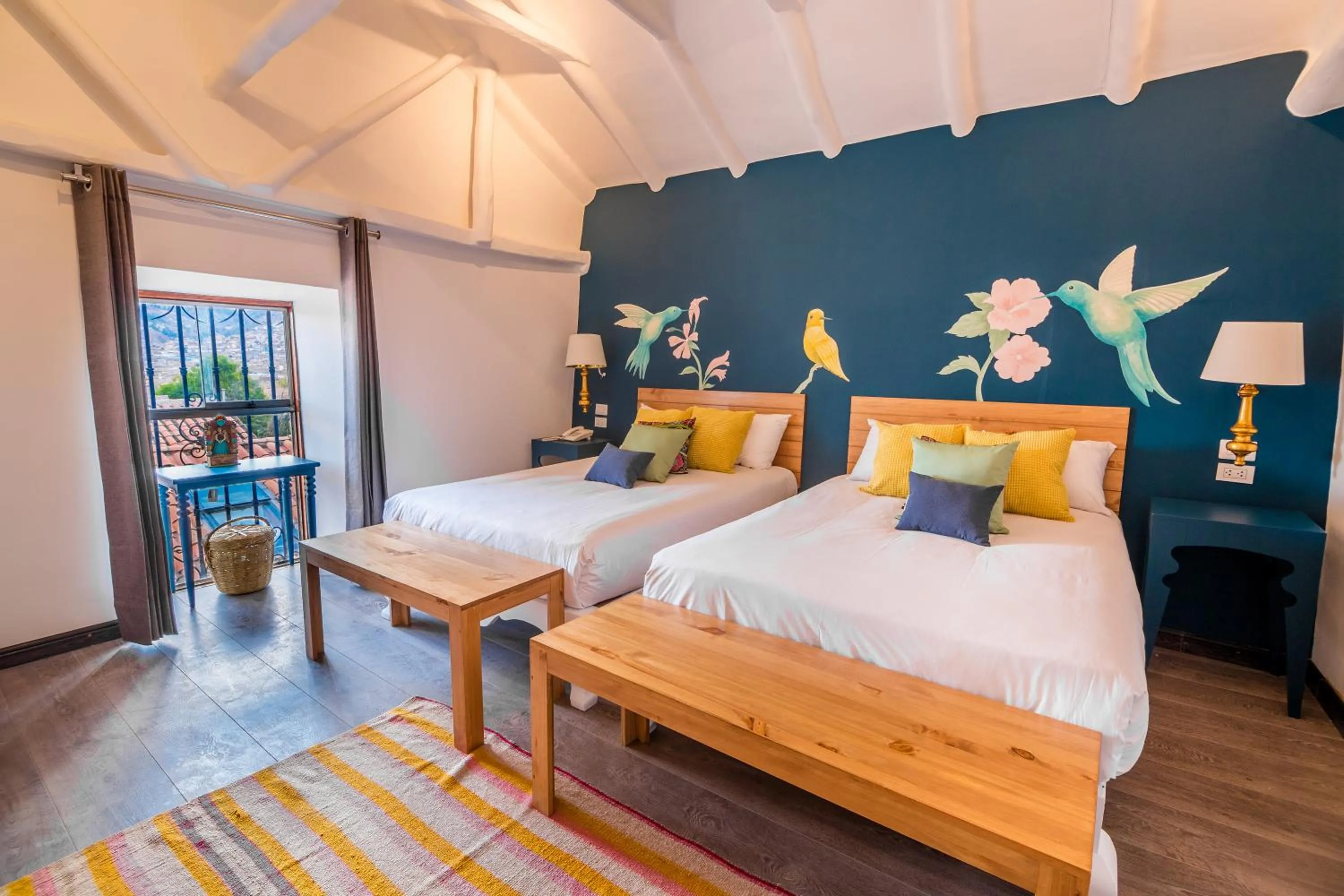 Bed in Tariq Boutique