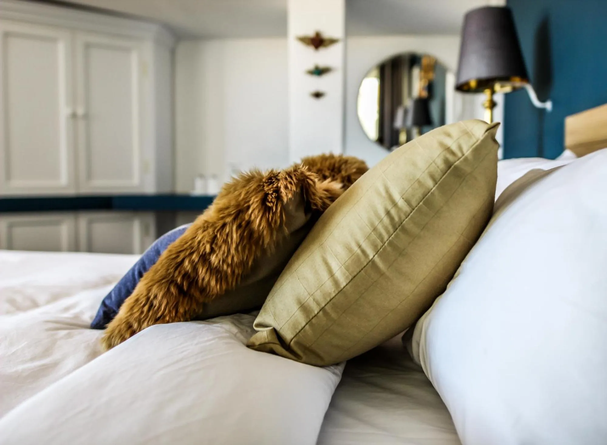 Bed in Tariq Boutique