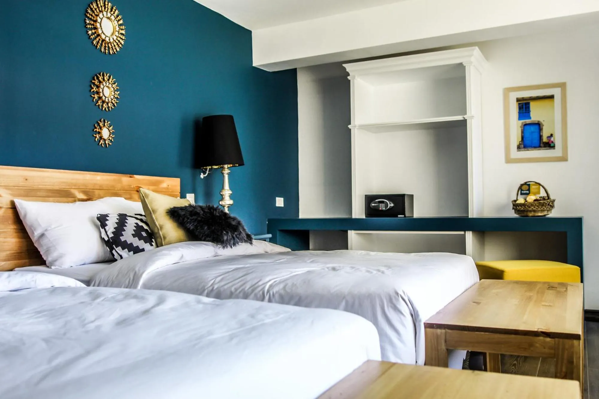 Bed in Tariq Boutique