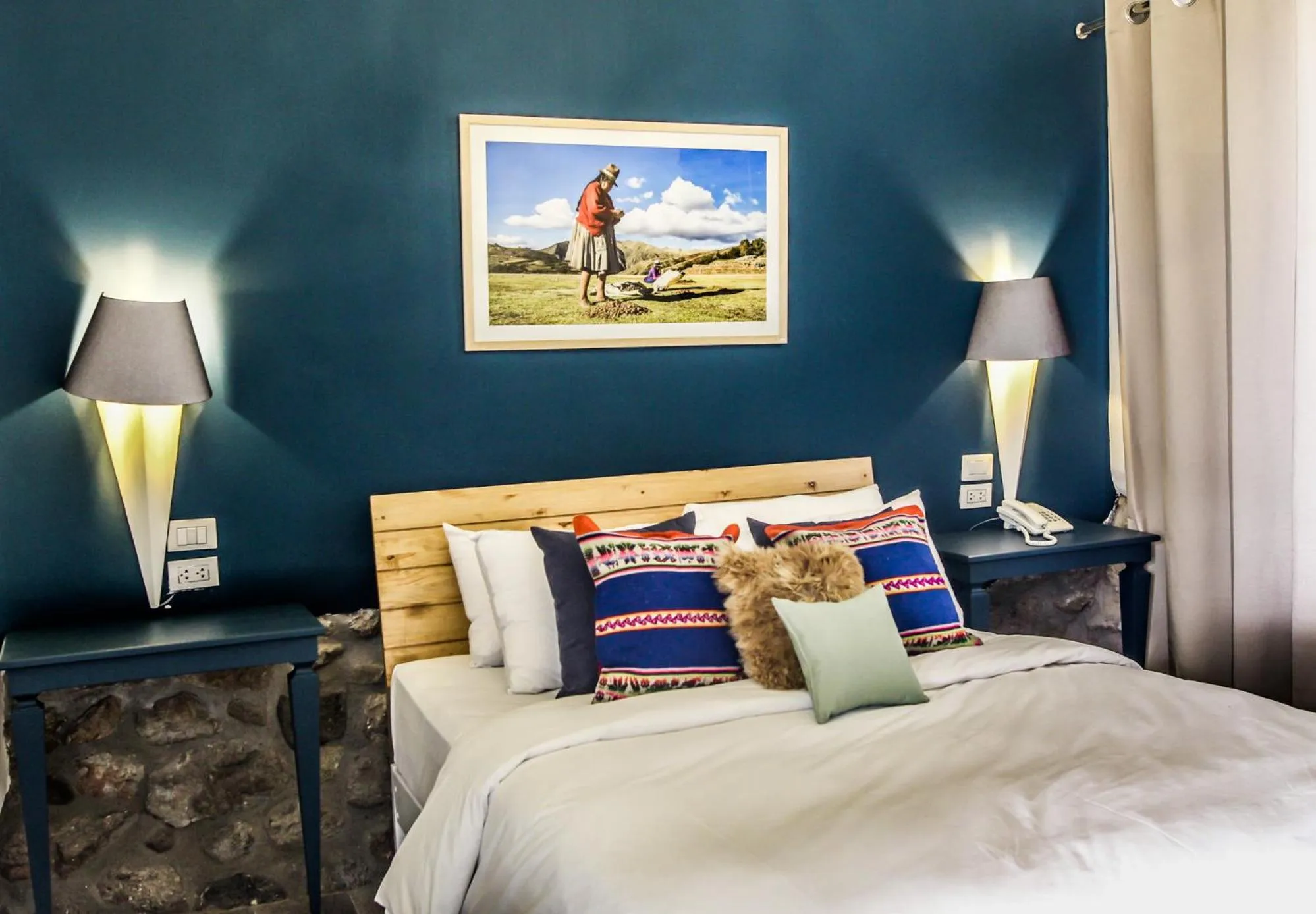 Bed in Tariq Boutique