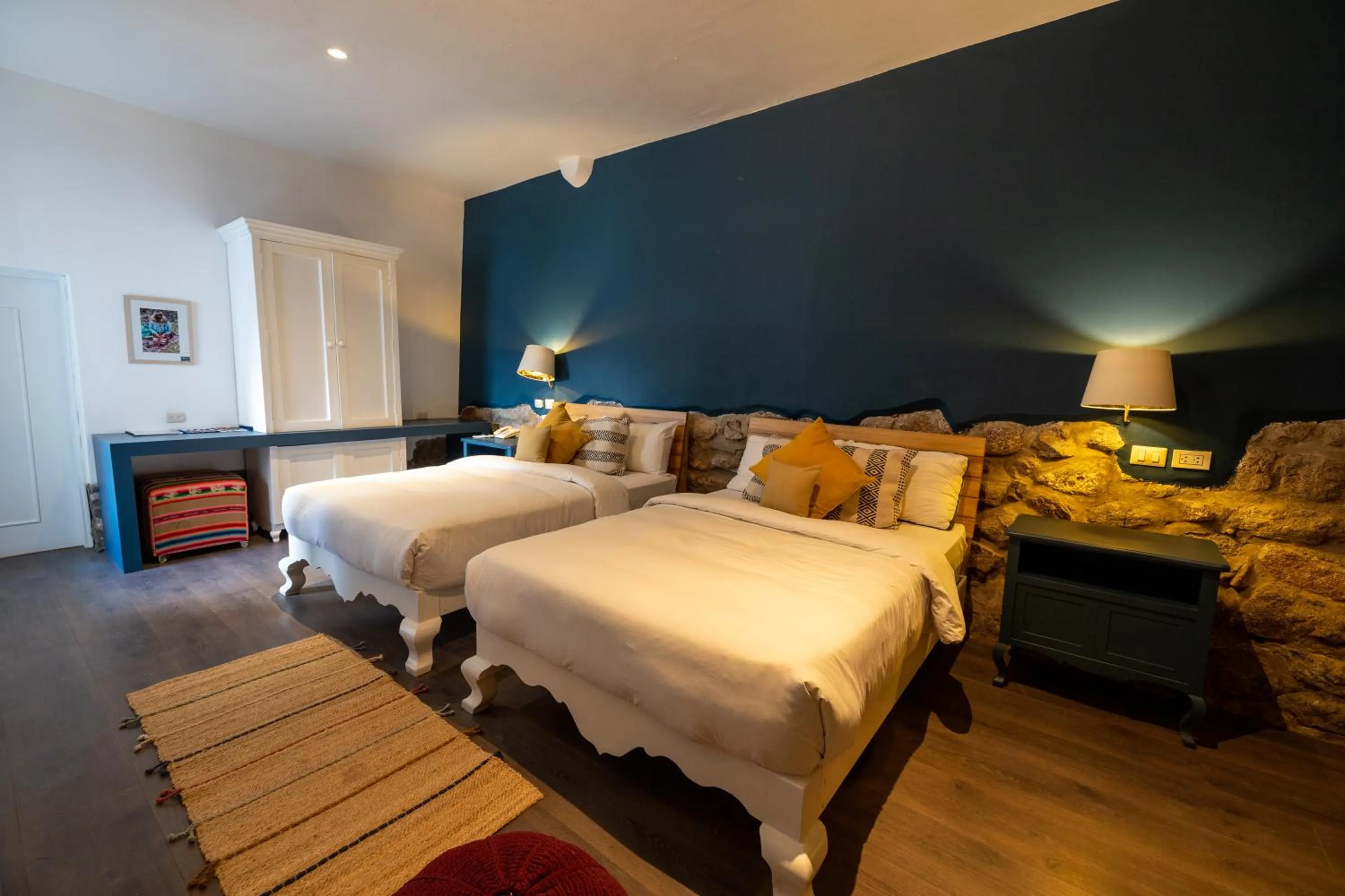 Photo of the whole room, Bed in Tariq Boutique