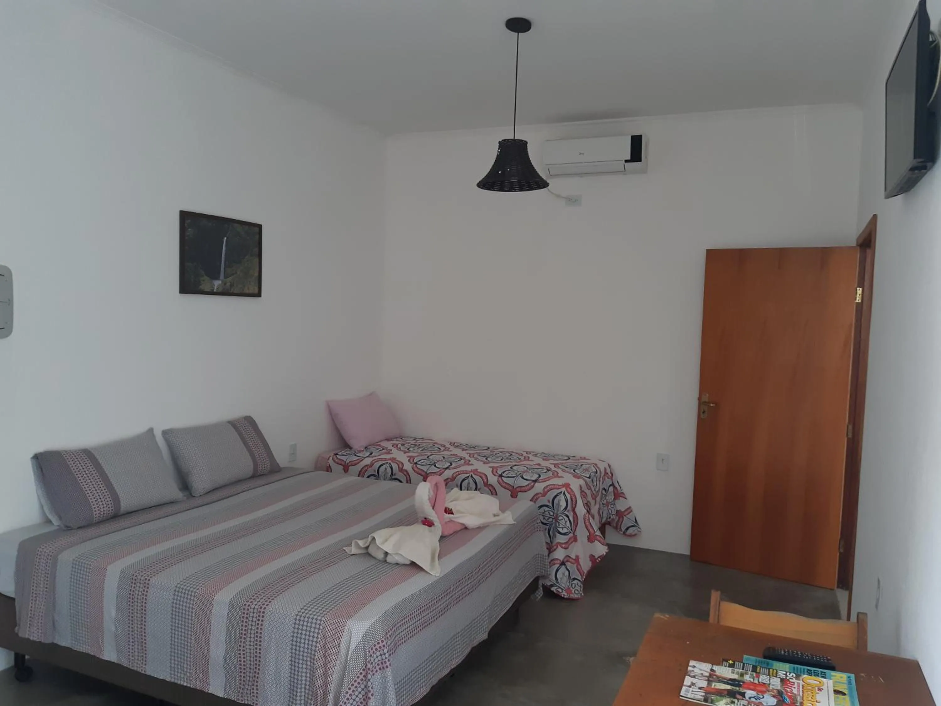 Bed in Pousada Sempre Viva