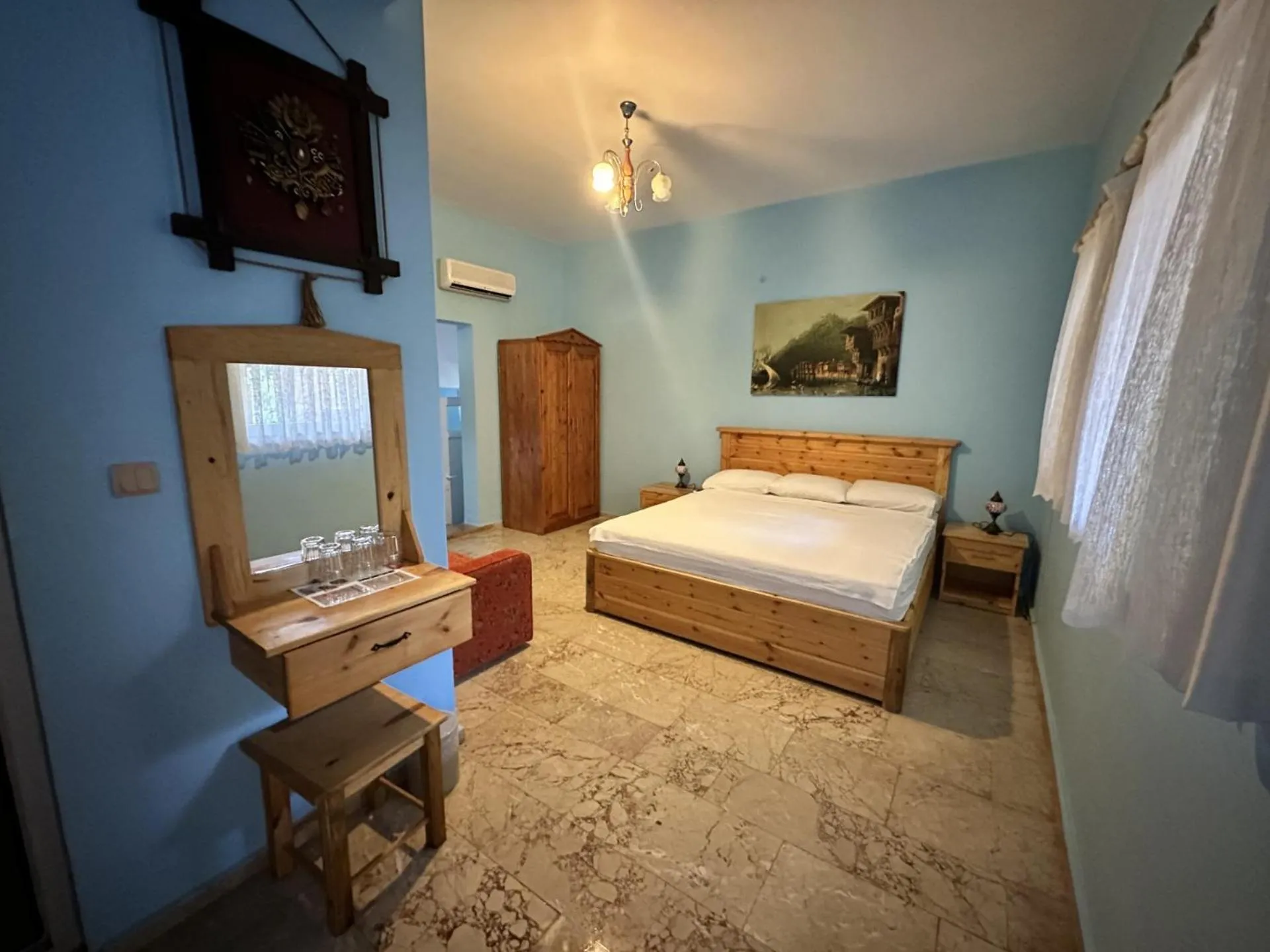 Bed in Bahaus Resort