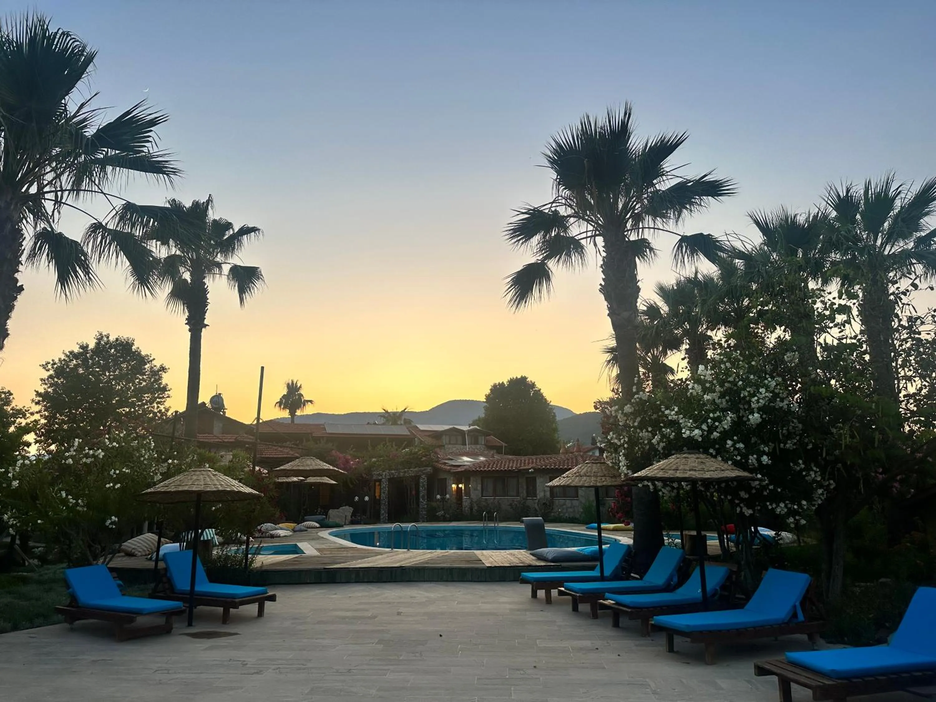Pool view in Bahaus Resort