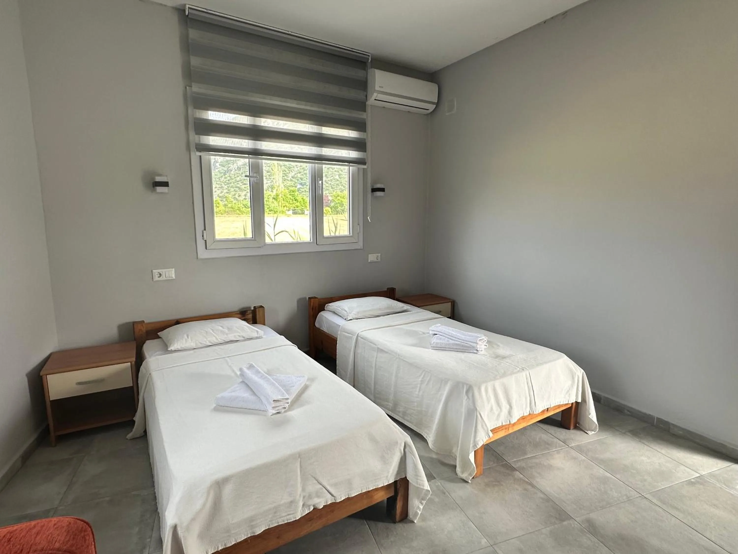 Bed in Bahaus Resort