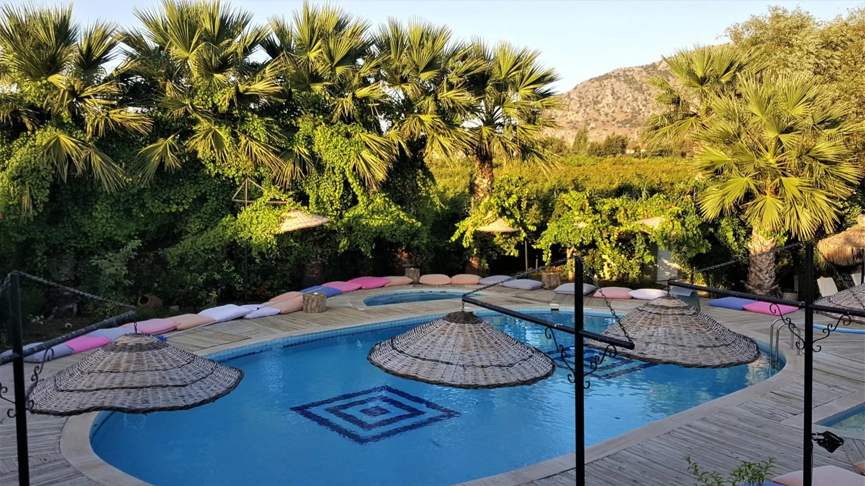 Pool view in Bahaus Resort