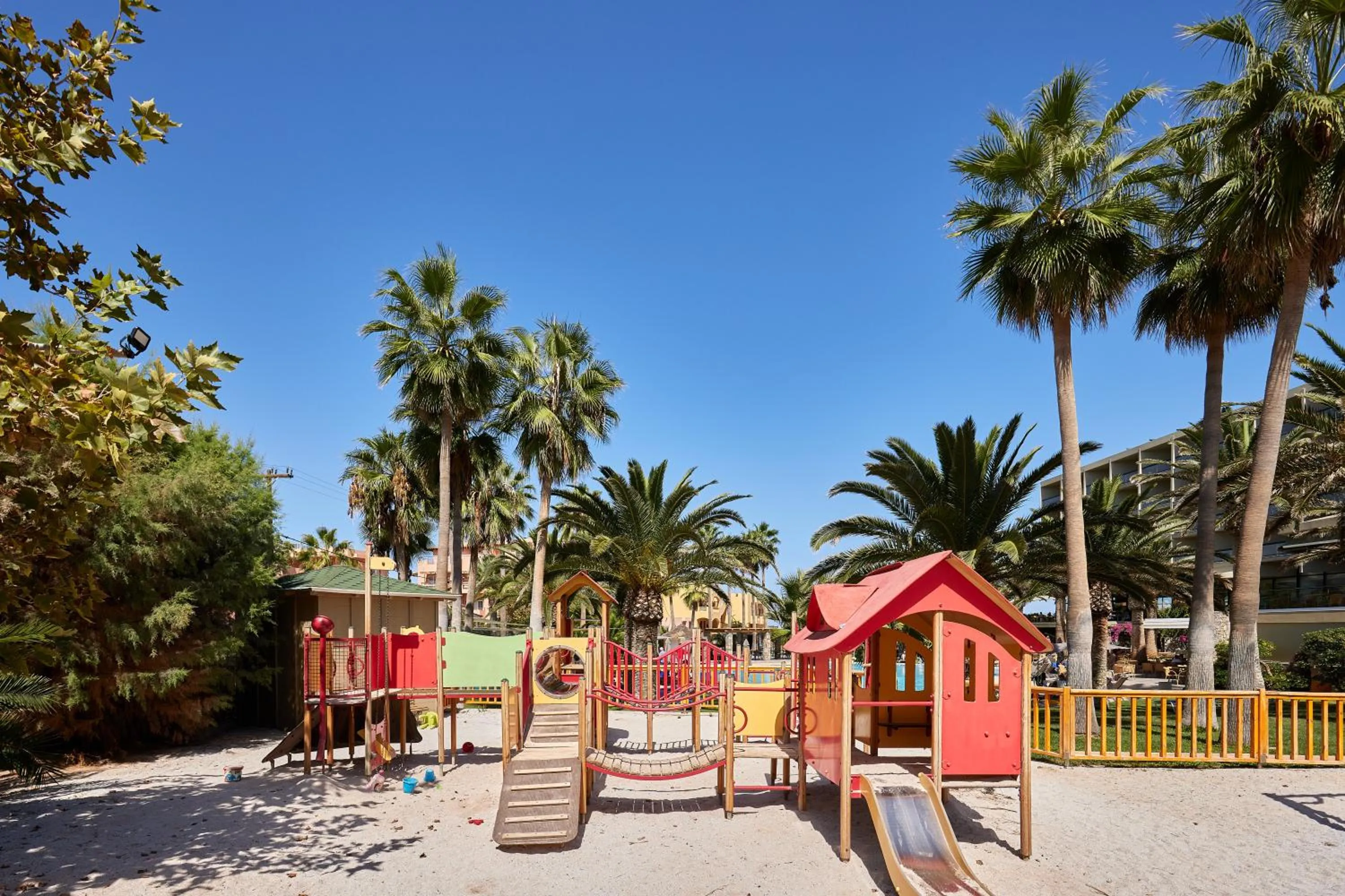Children play ground in Sirens Beach & Village