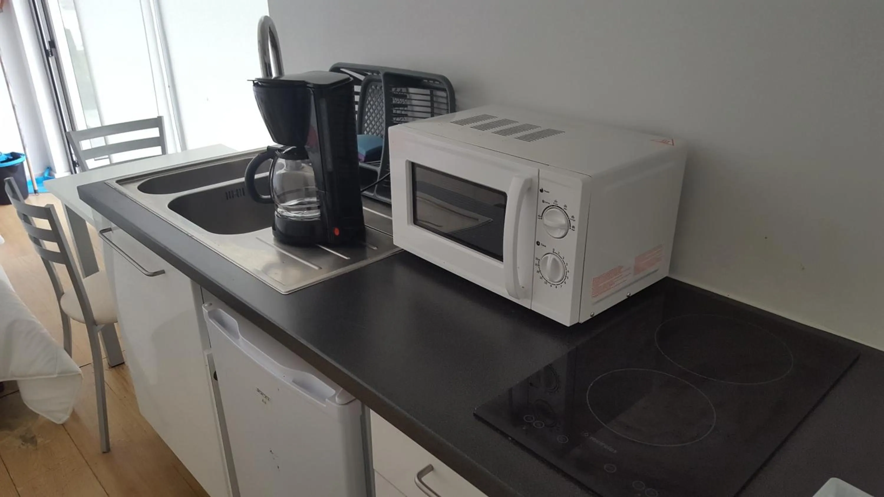 Kitchen or kitchenette in Bungalows Land'shause