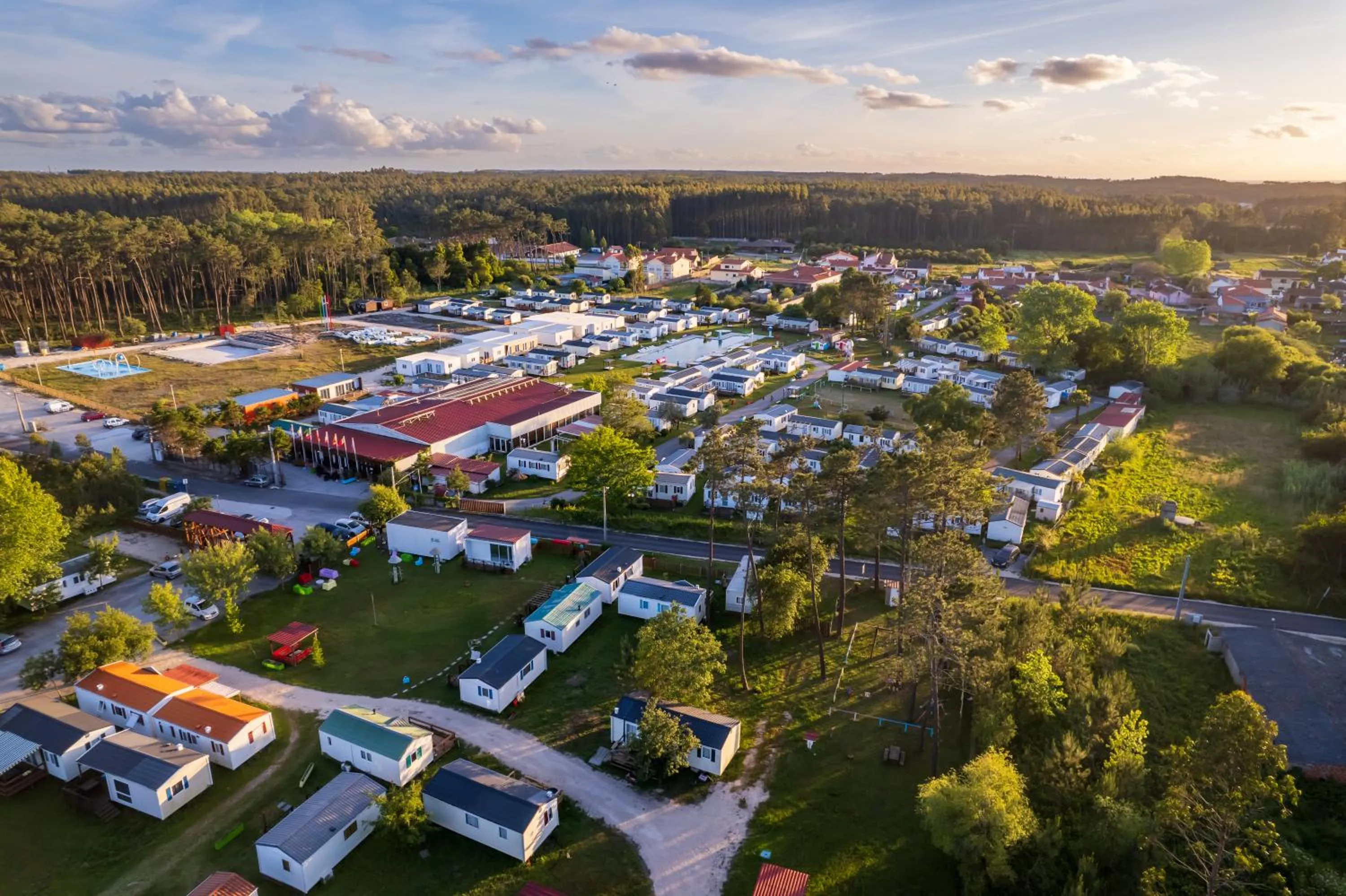 Bird's eye view in Bungalows Land'shause