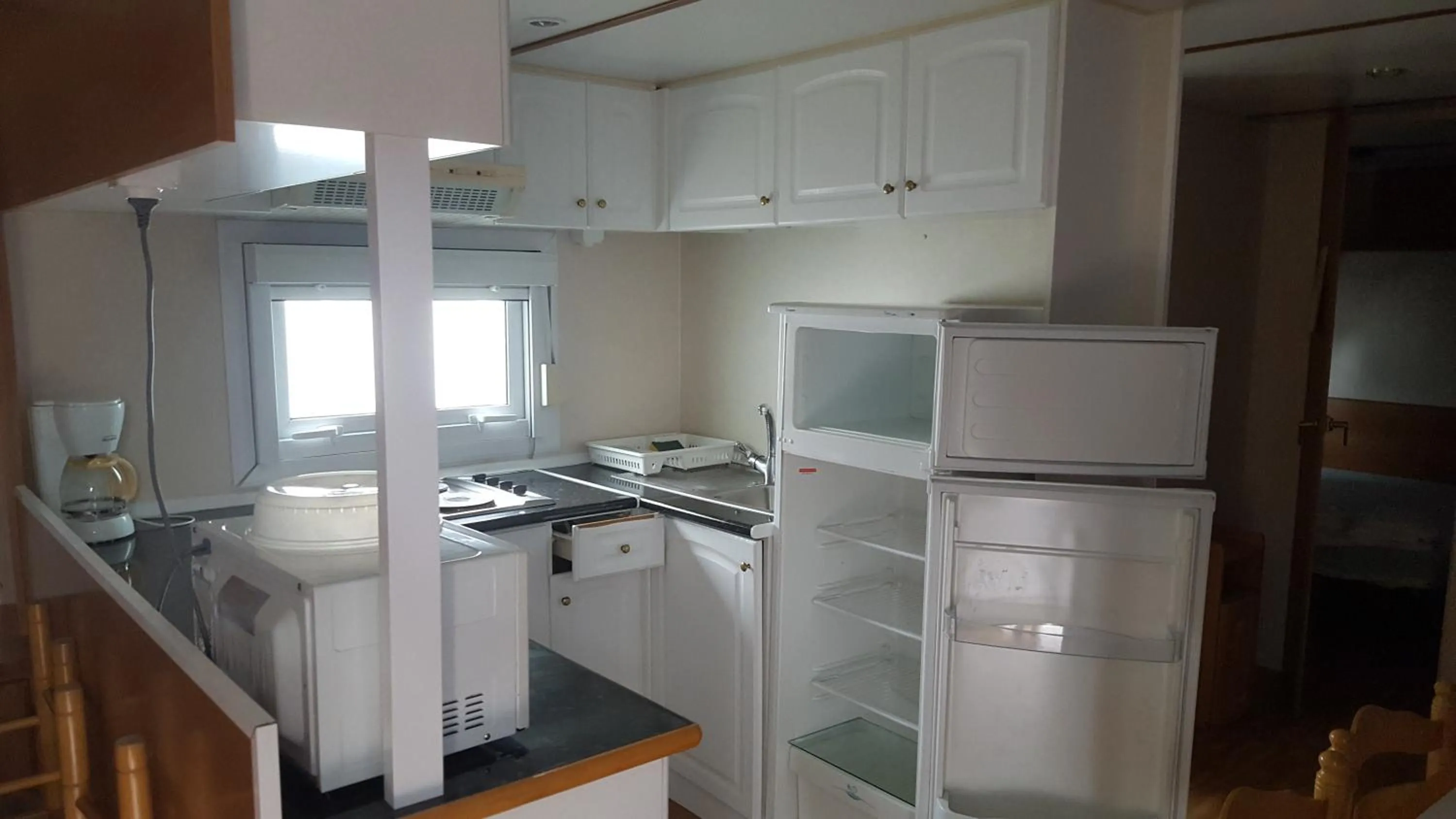 Kitchen or kitchenette in Bungalows Land'shause