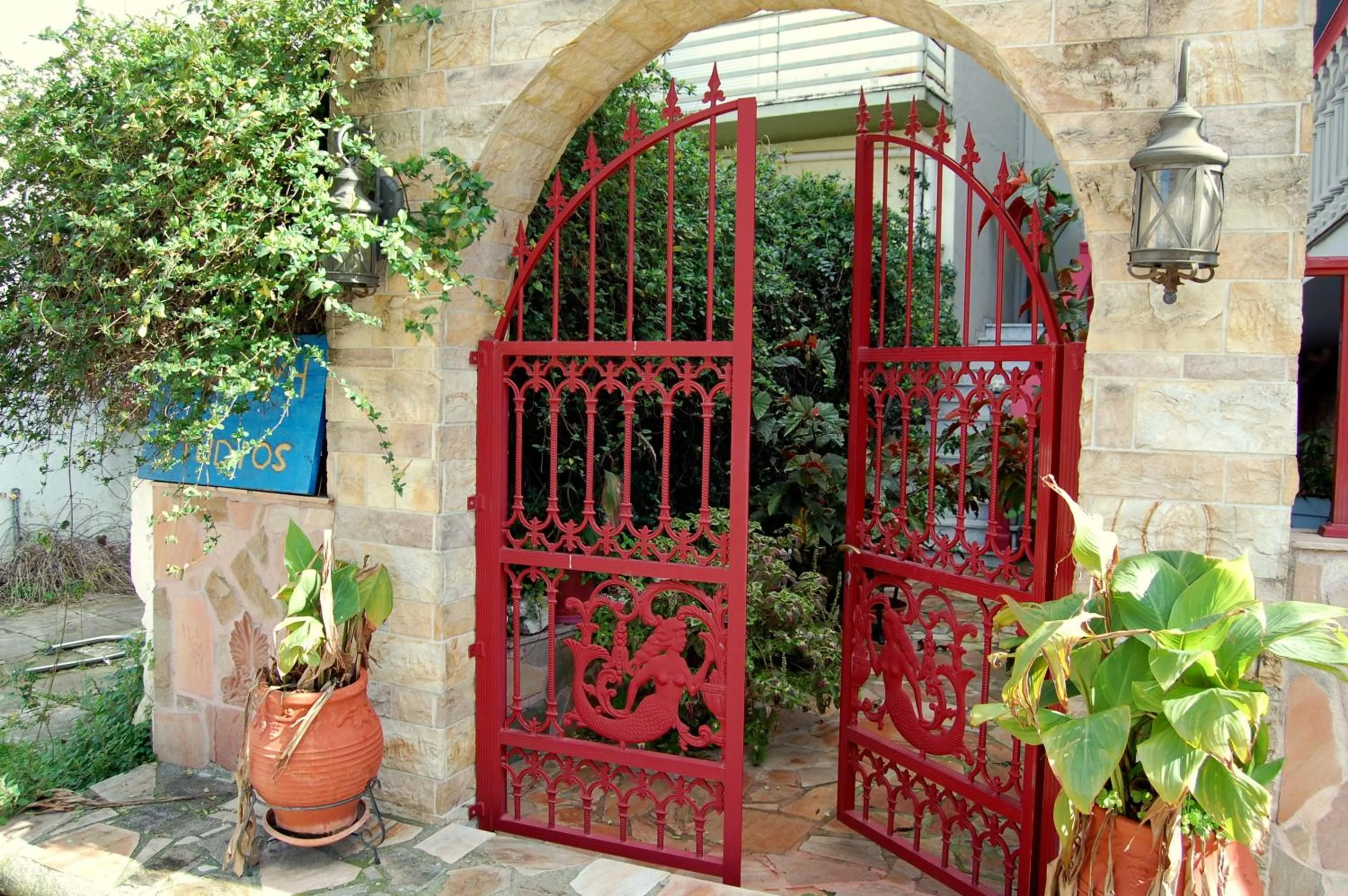 Facade/entrance in Alkyoni Apartments & Studios