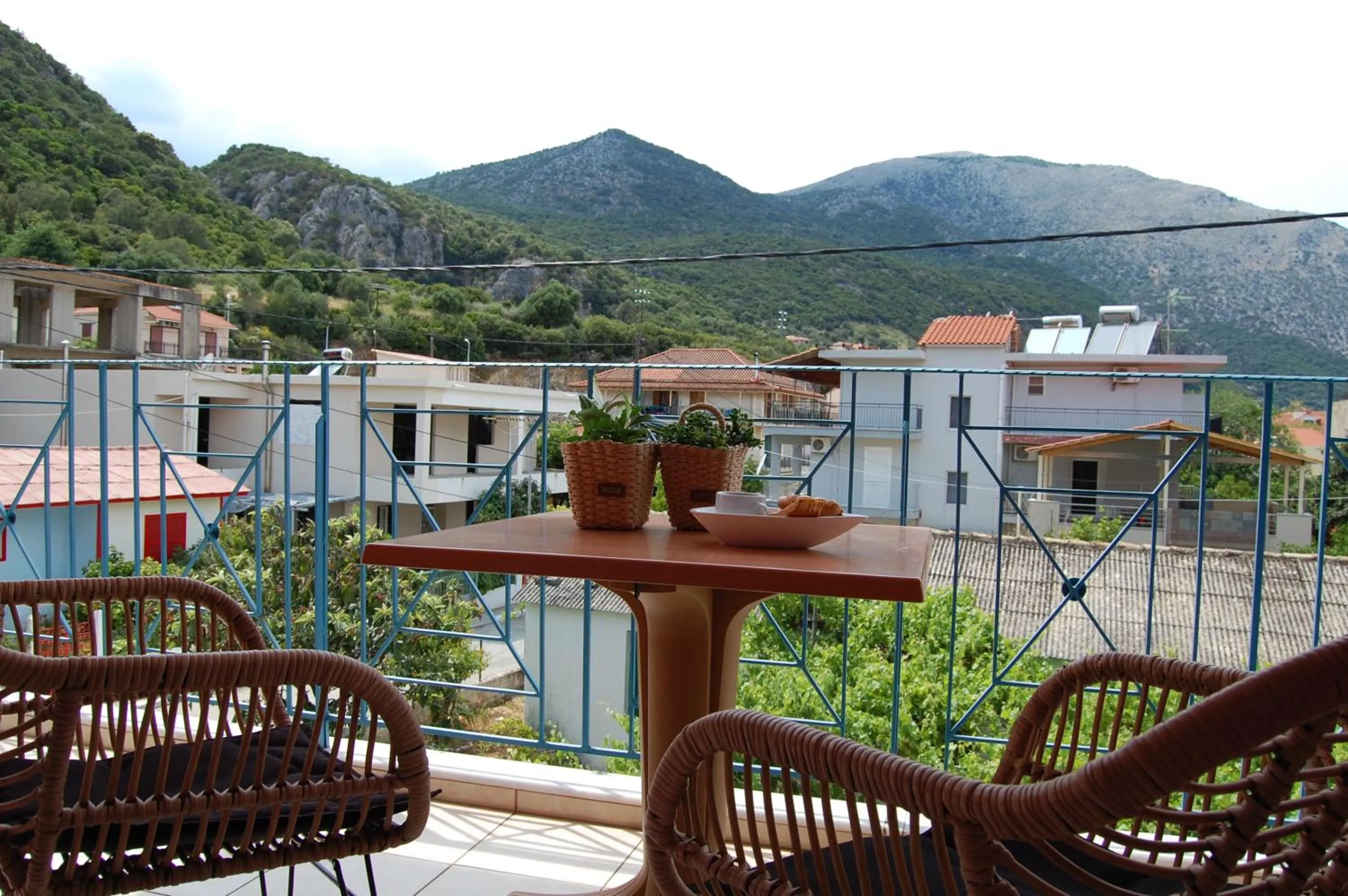 Balcony/Terrace in Alkyoni Apartments & Studios