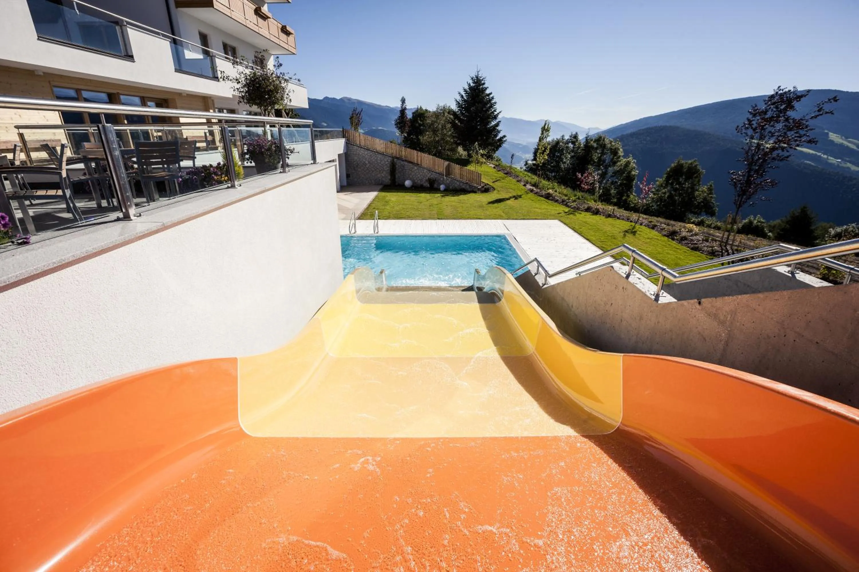 Swimming pool in Family Home Alpenhof