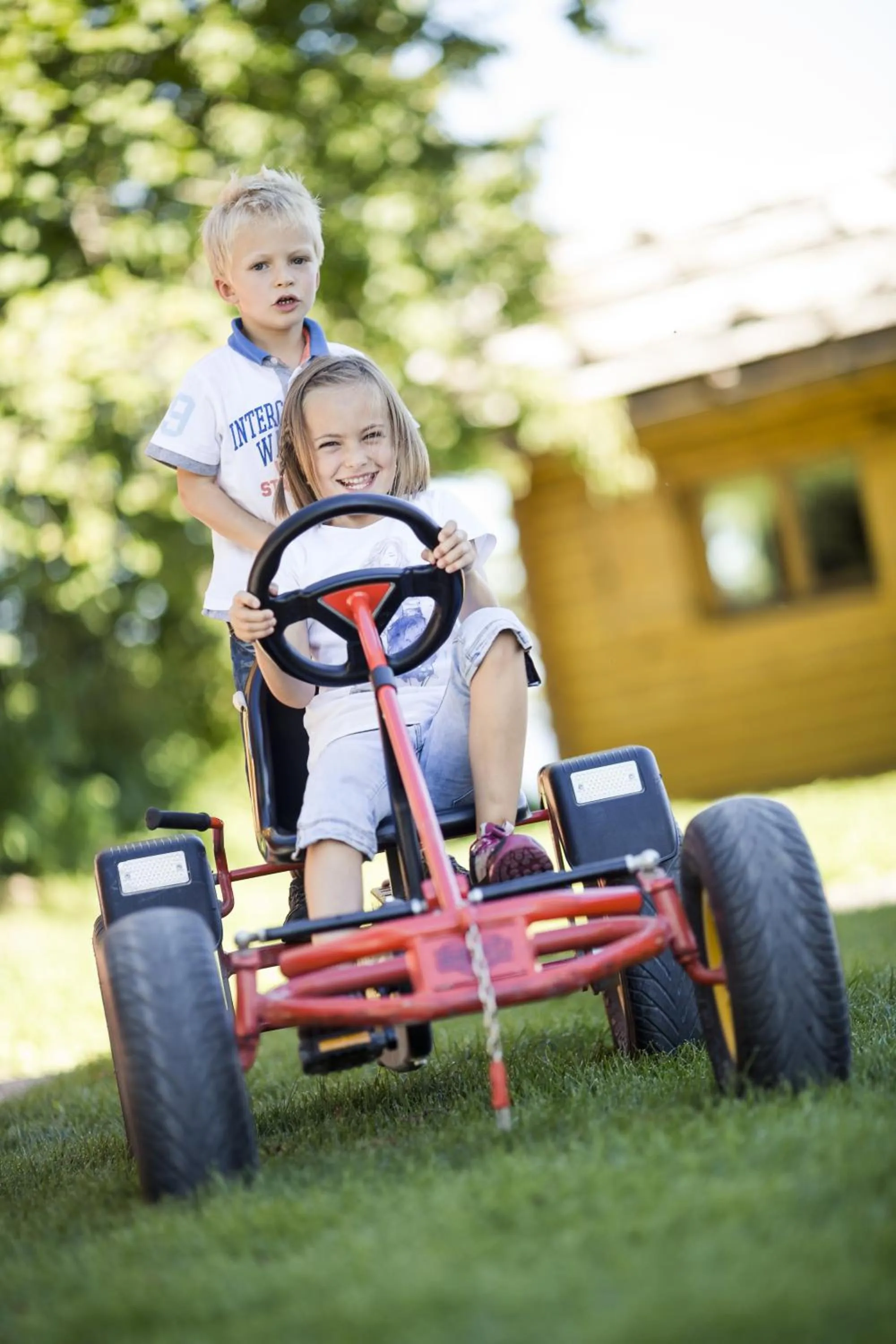 Children play ground in Family Home Alpenhof