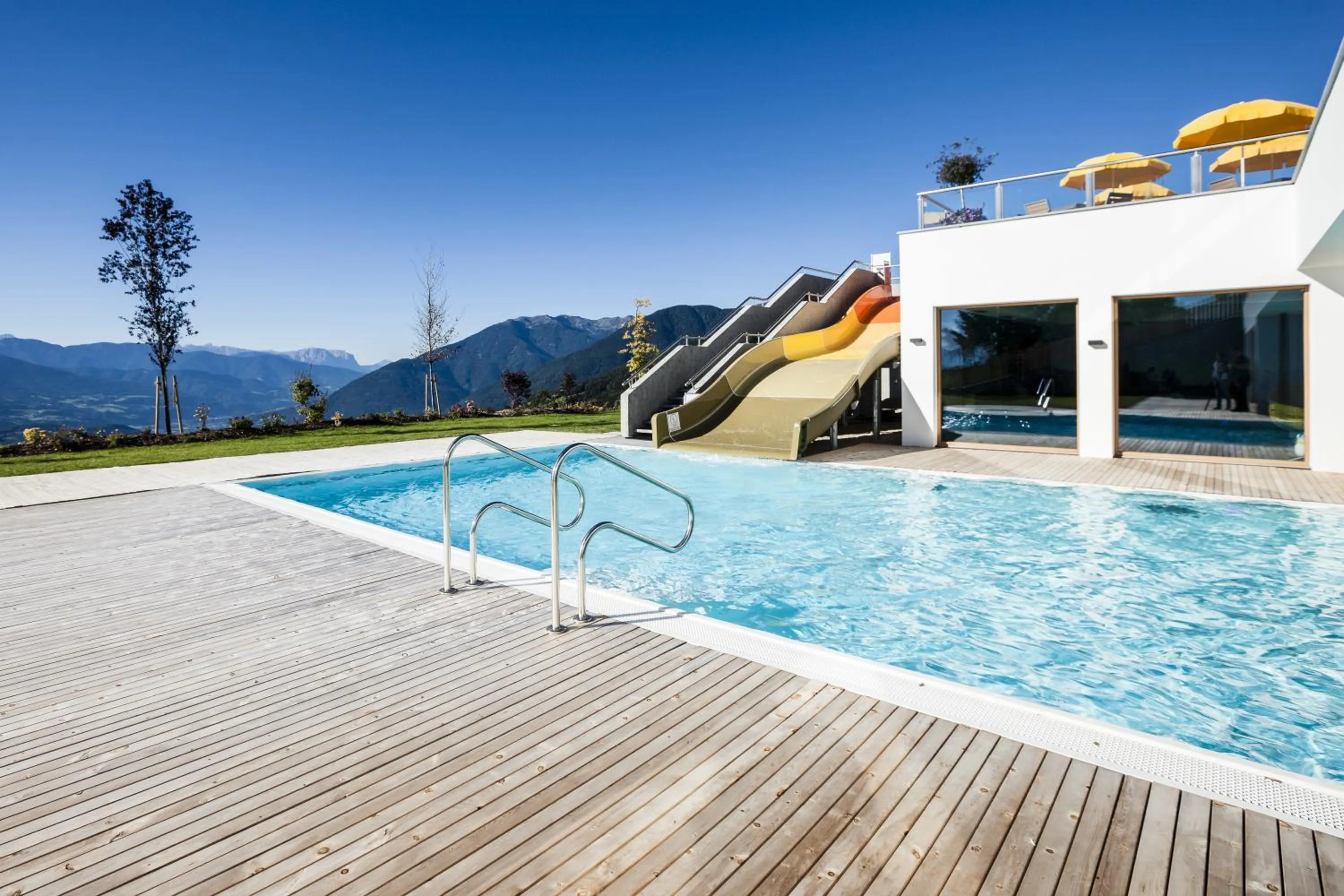 Swimming pool in Family Home Alpenhof