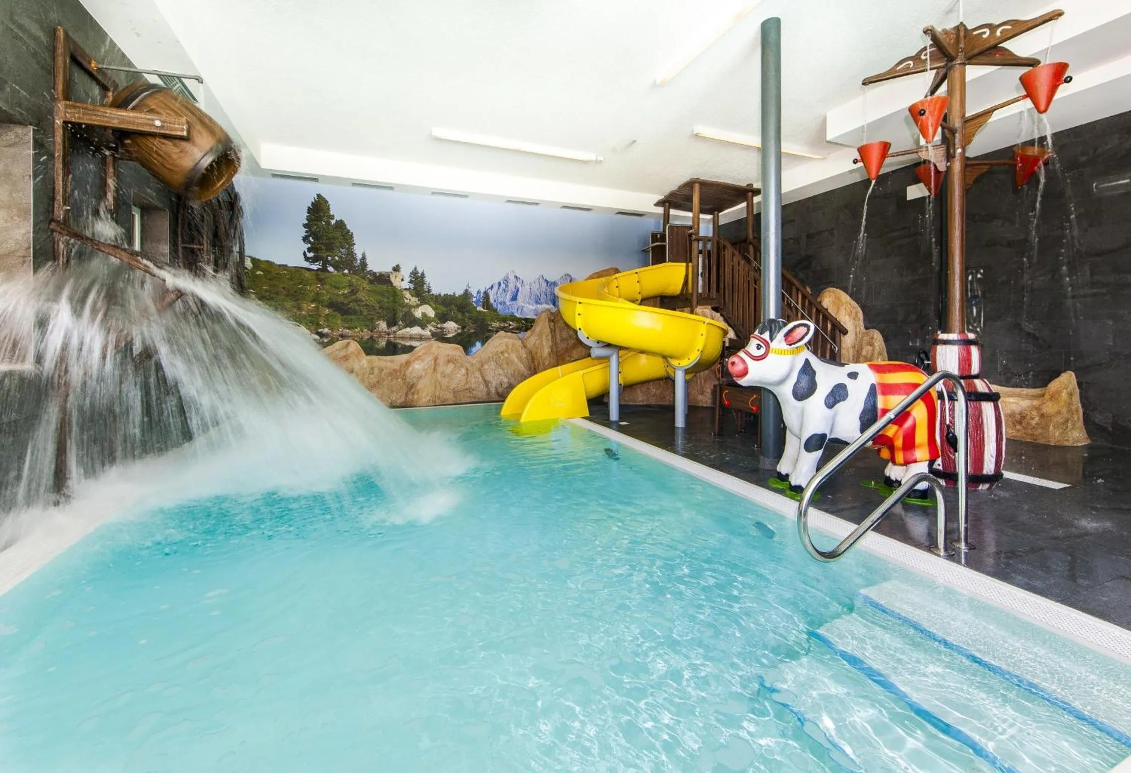 Swimming pool in Family Home Alpenhof